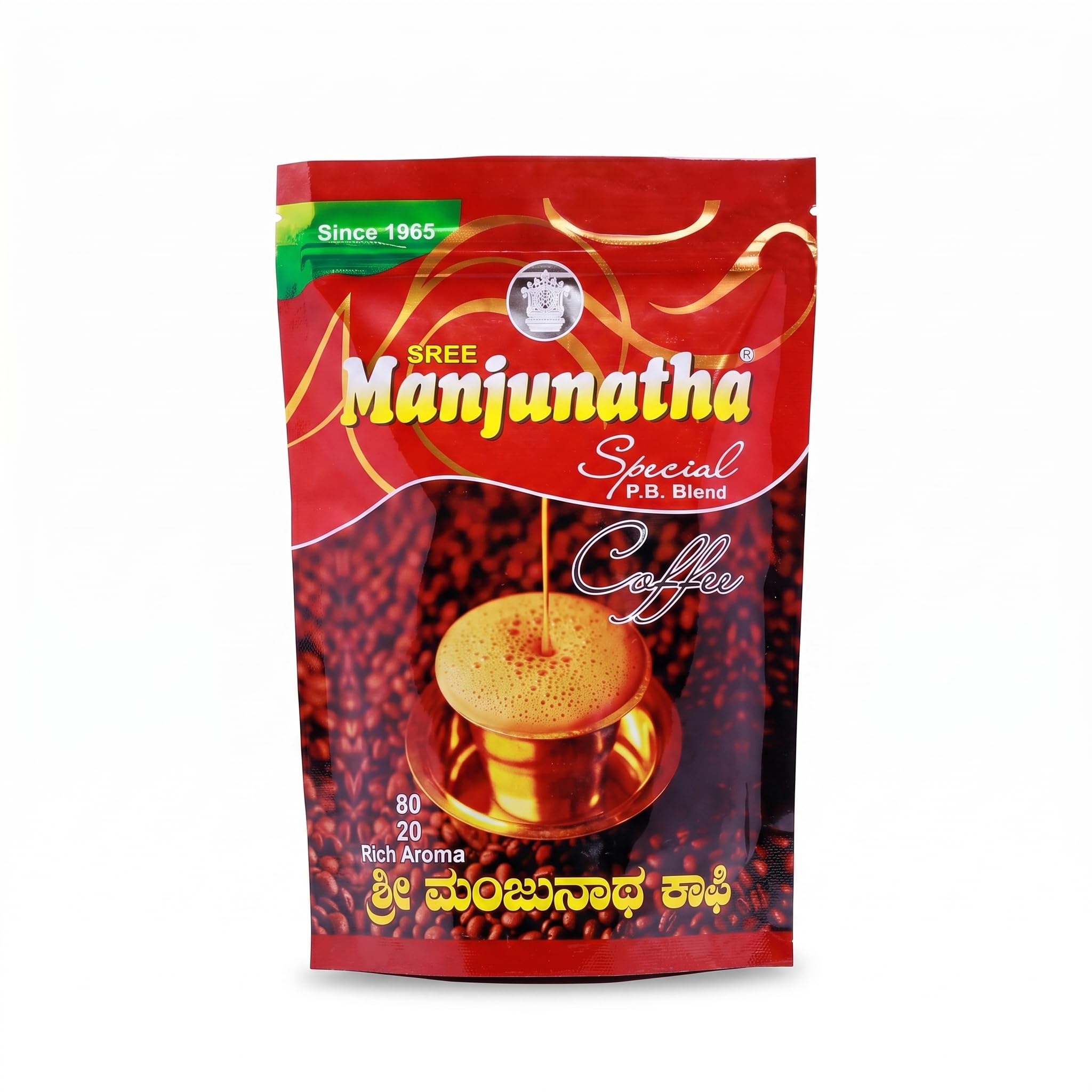 Sree Manjunatha Since 1965 South Indian Special Filter Coffee Powder, 250g | Traditional Dark Roast | Filter Freshly Roasted Grounded Coffee | 80% Coffee - 20% Chicory | Smooth Flavour | Filter blend | 250 g (Pack of 1)-image-40