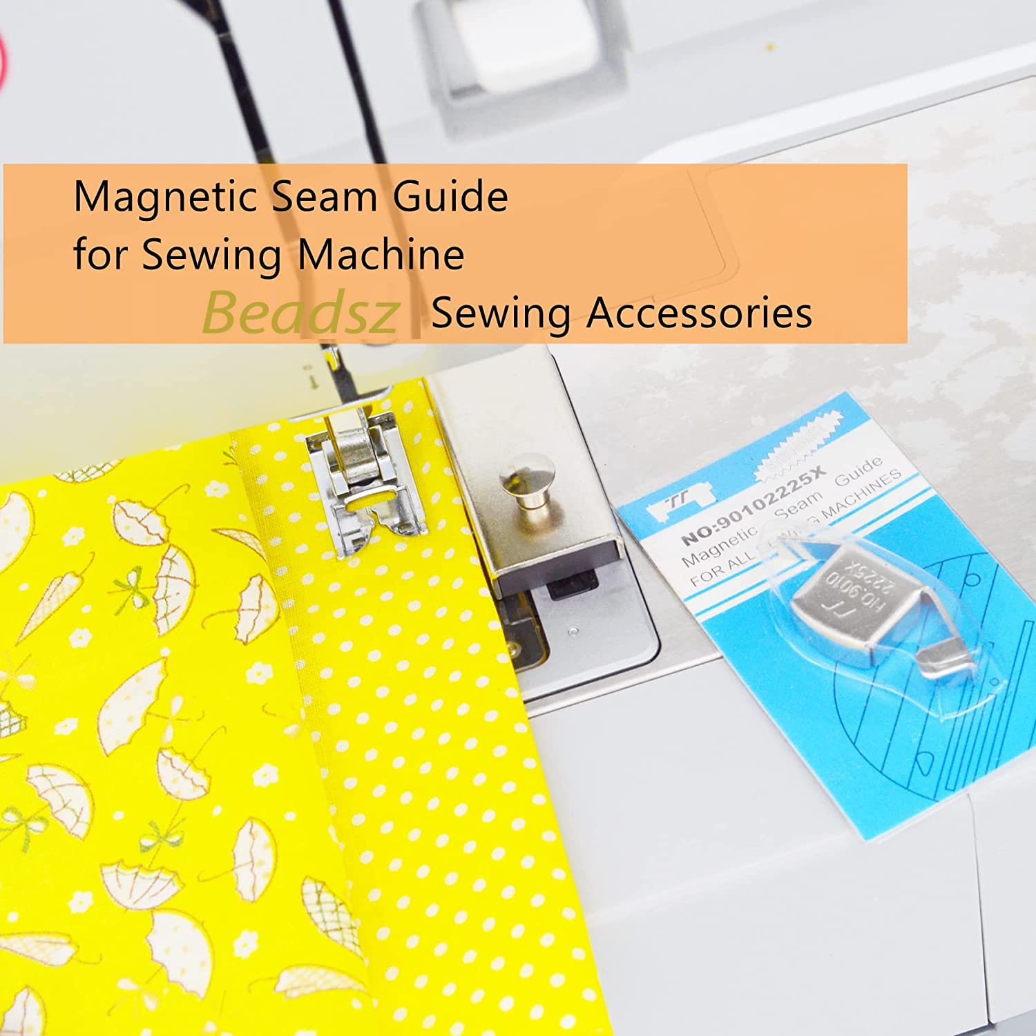 Sewing Tool Magnetic Seam Guide for Sewing Machine, 2 Pieces Sewing Machine Accessories of Guide Magnets — Amazon image 5