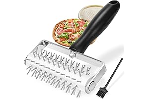 Premium Pizza Dough Docker and Roller