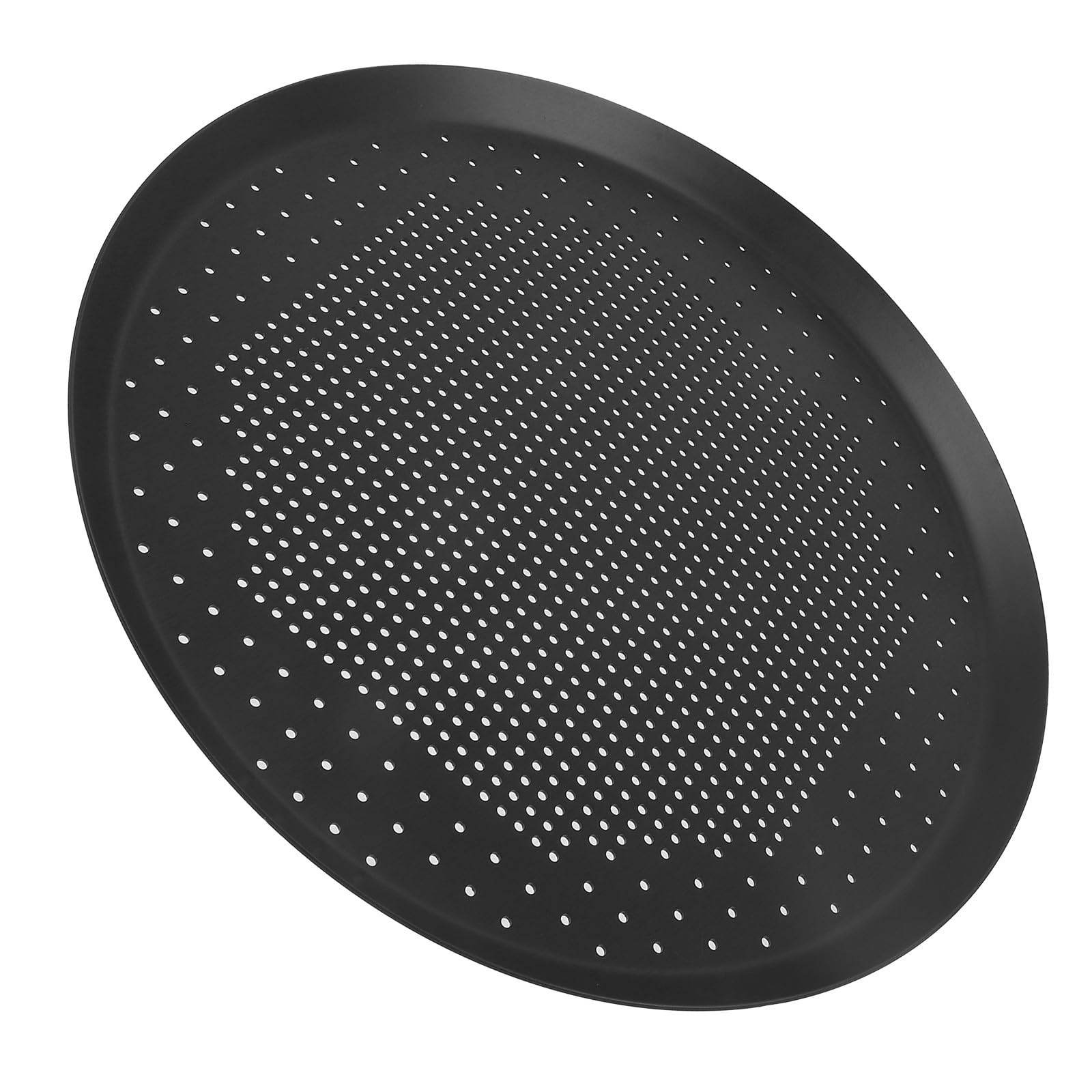 Bandeja Perforada para Hornear Pizza Redonda de 12 Pulgadas, Molde de Aluminio Grueso Resistente al Calor, Utensilio Reutilizable para Horno Profesional y Doméstico