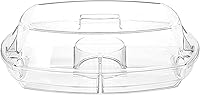 Vista 4 de Prodyne SB-5 Aperitivos de tapa abatible en hielo, 15 pulgadas, transparente