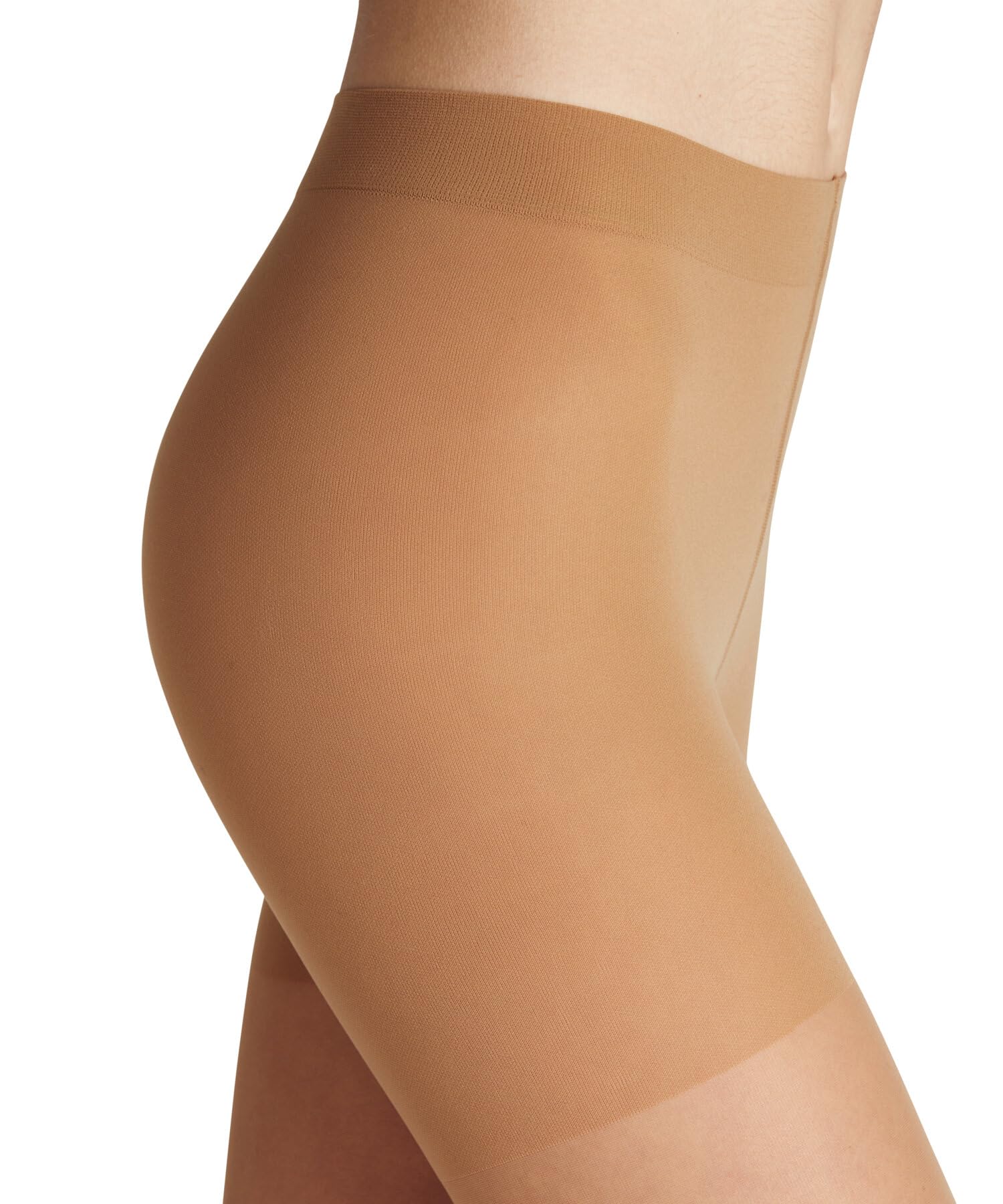 FALKE Lufthansa Travel & Comfort donna Energize 30 DEN collant filo sottile morbido velati transparenti compressione forte ideali per lunghi viaggi posizioni di seduta prolungate 1 pezzo | con forte effetto di compressione e modellazione