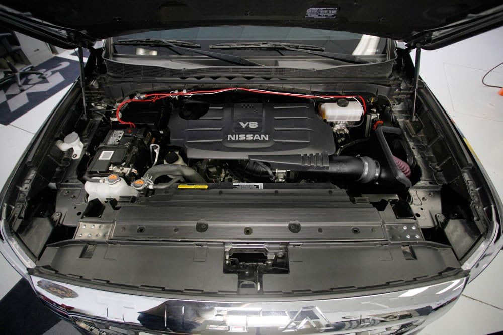 K&N 63-6019 Performance Air Intake System with Black Air Filter Wrap