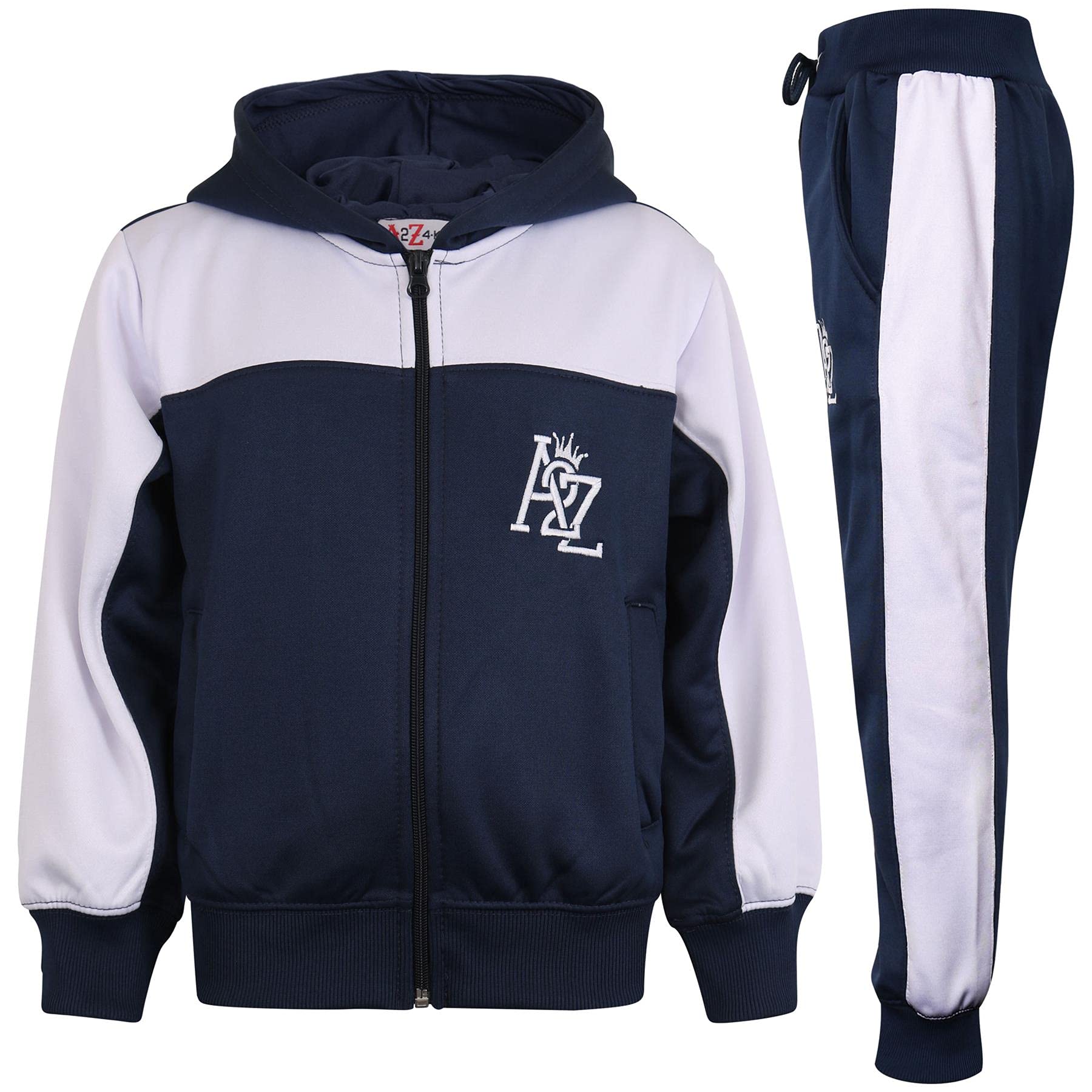 A2z 4 Kids Girls Navy Boys Fleece - T.s A2z 704 9-10