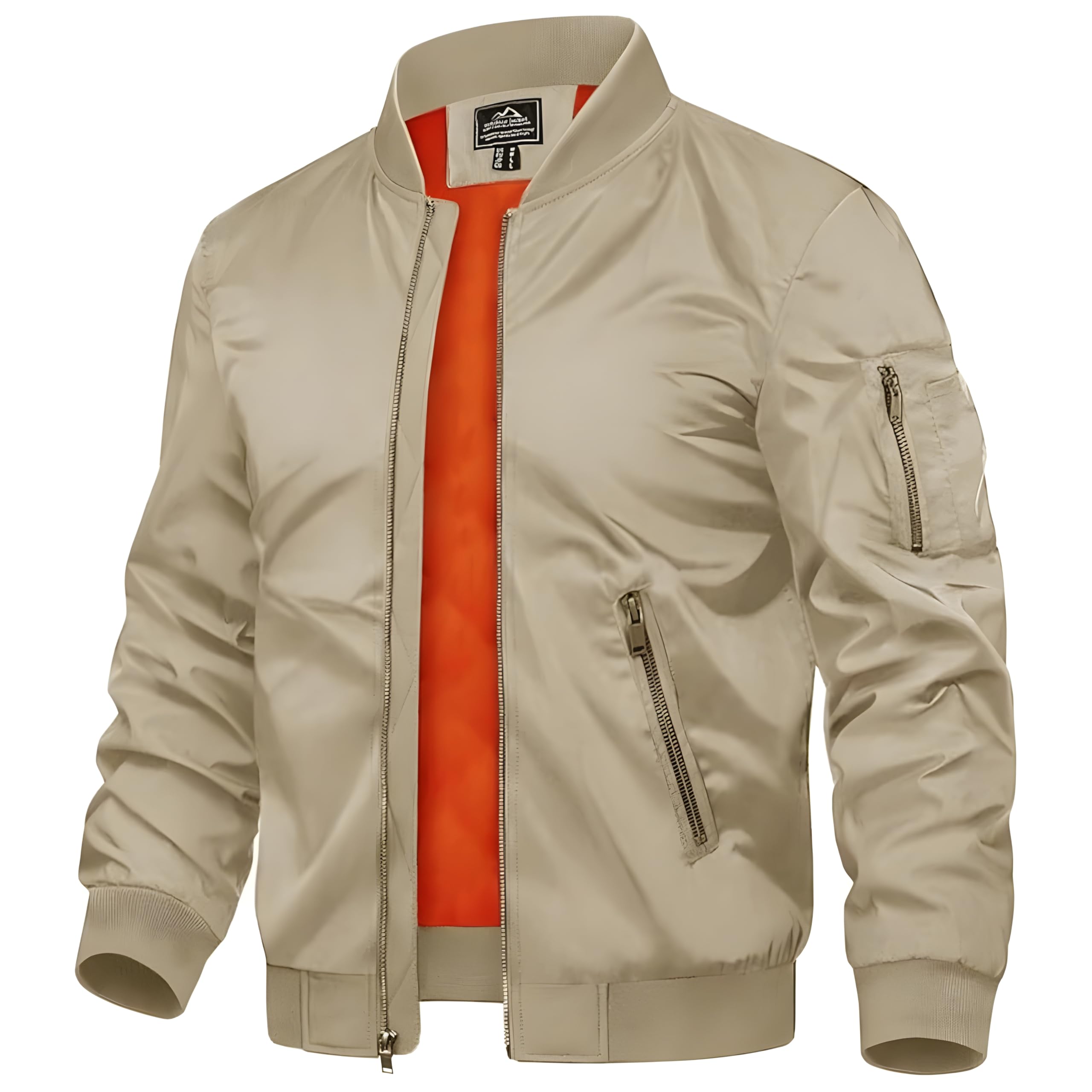 iandt Men's Casual,Warm and Cozy Winter Jacket, Ideal for Bikers & Outdoor Activities-picture-41