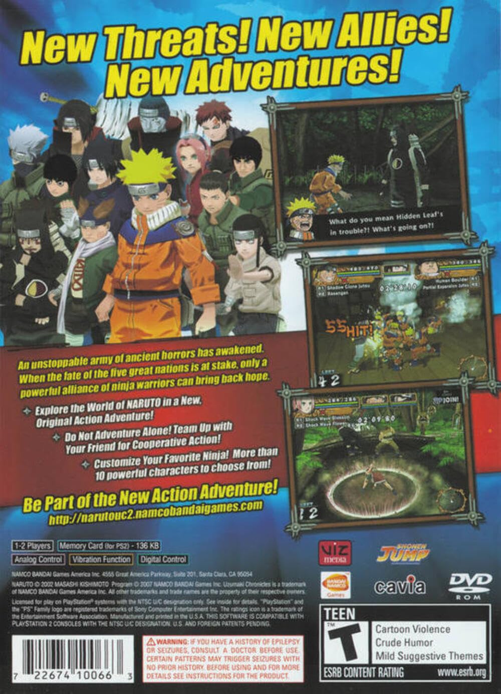 Amazon.com: Naruto Uzumaki Chronicles 2 : Video Games