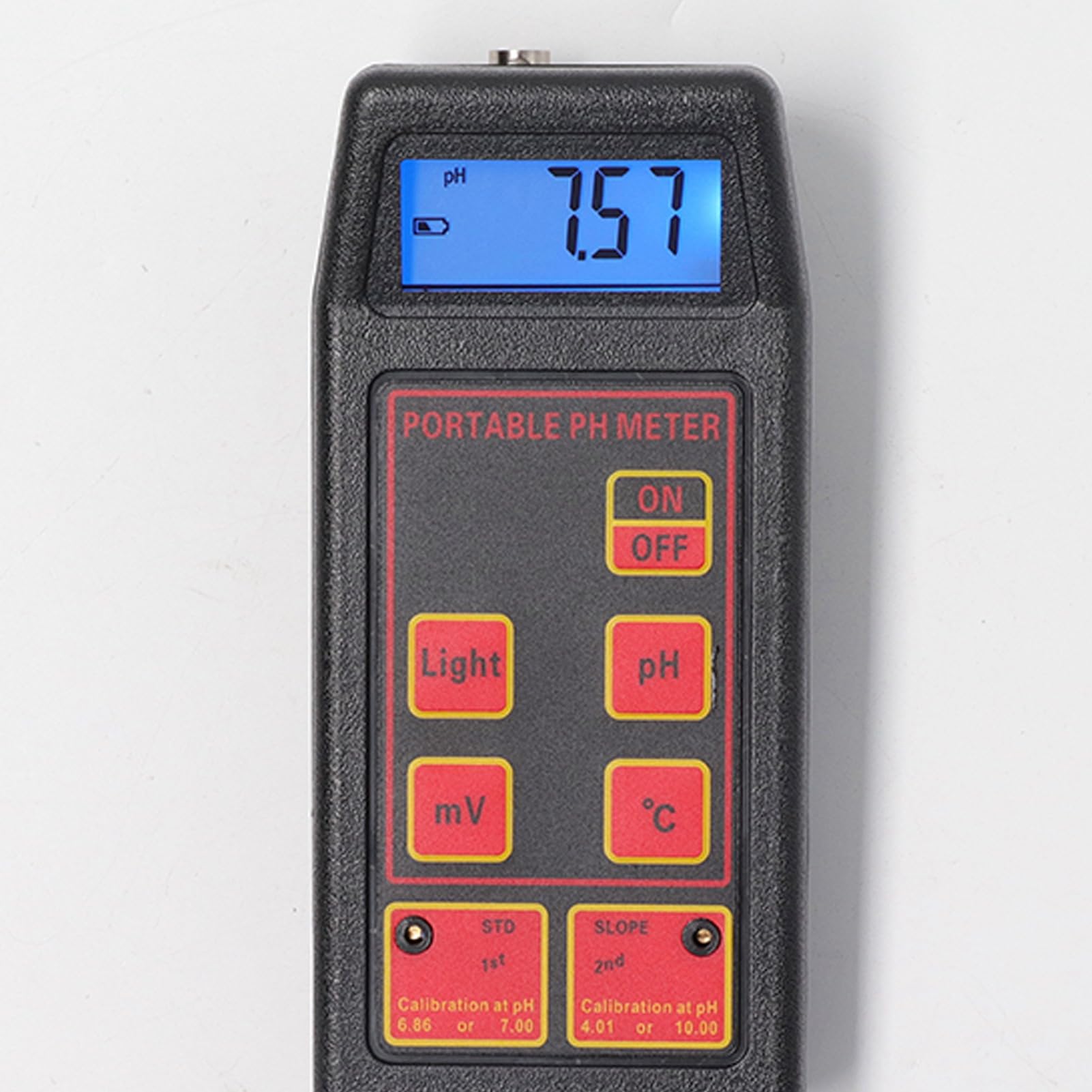 Aramox Probador de Agua, Medidor de PH ABS Medidor de Prueba de Calidad del Agua, 0,00 a 14,00 PH y 32 a 212 Fahrenheit, Pantalla de 4 Dígitos Calibración Automática para Piscina, Spa, Acuario,