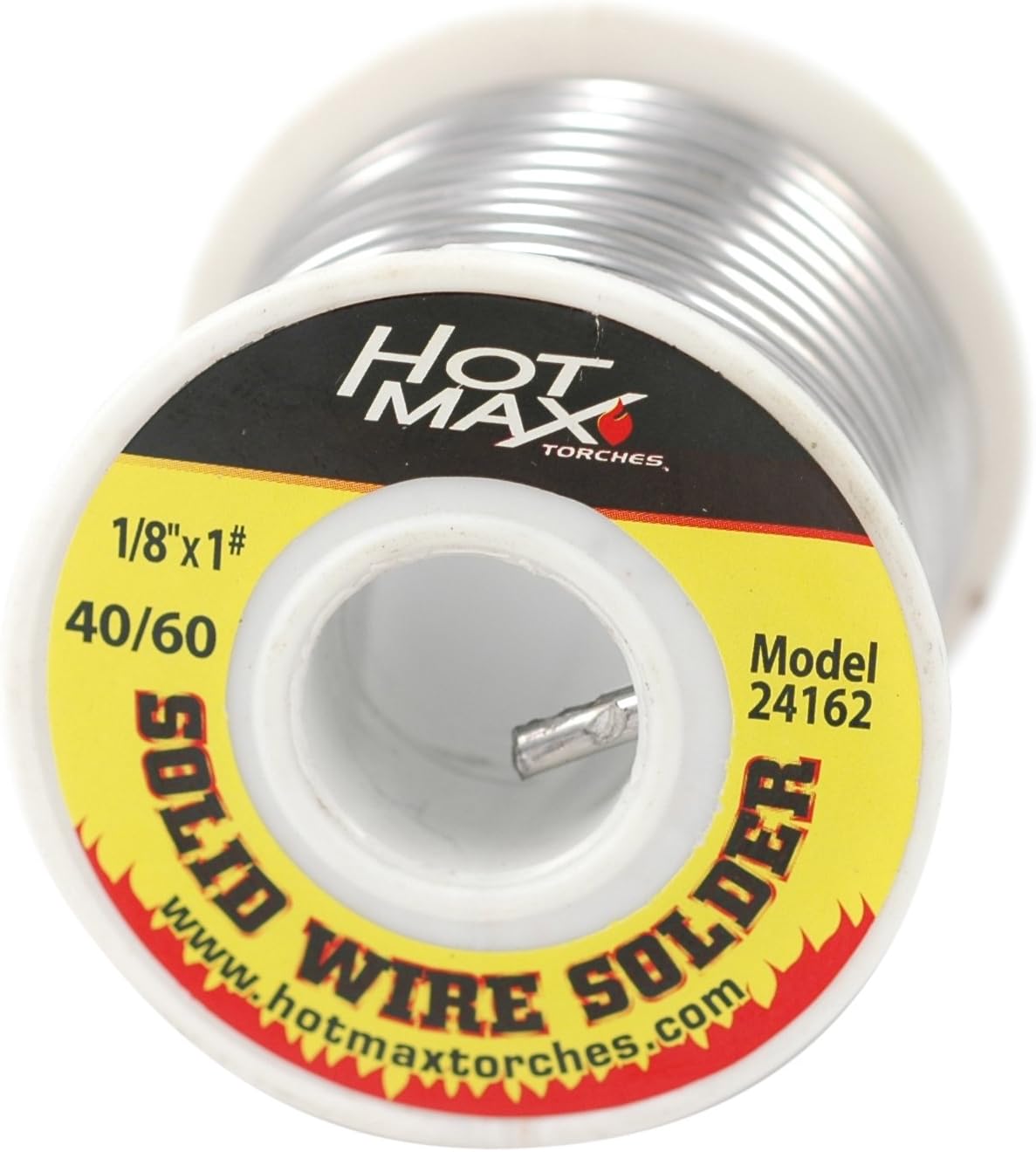 Hot Max 24162 1/8Inch by 1, 40/60, Solid Wire Solder Welding Cable