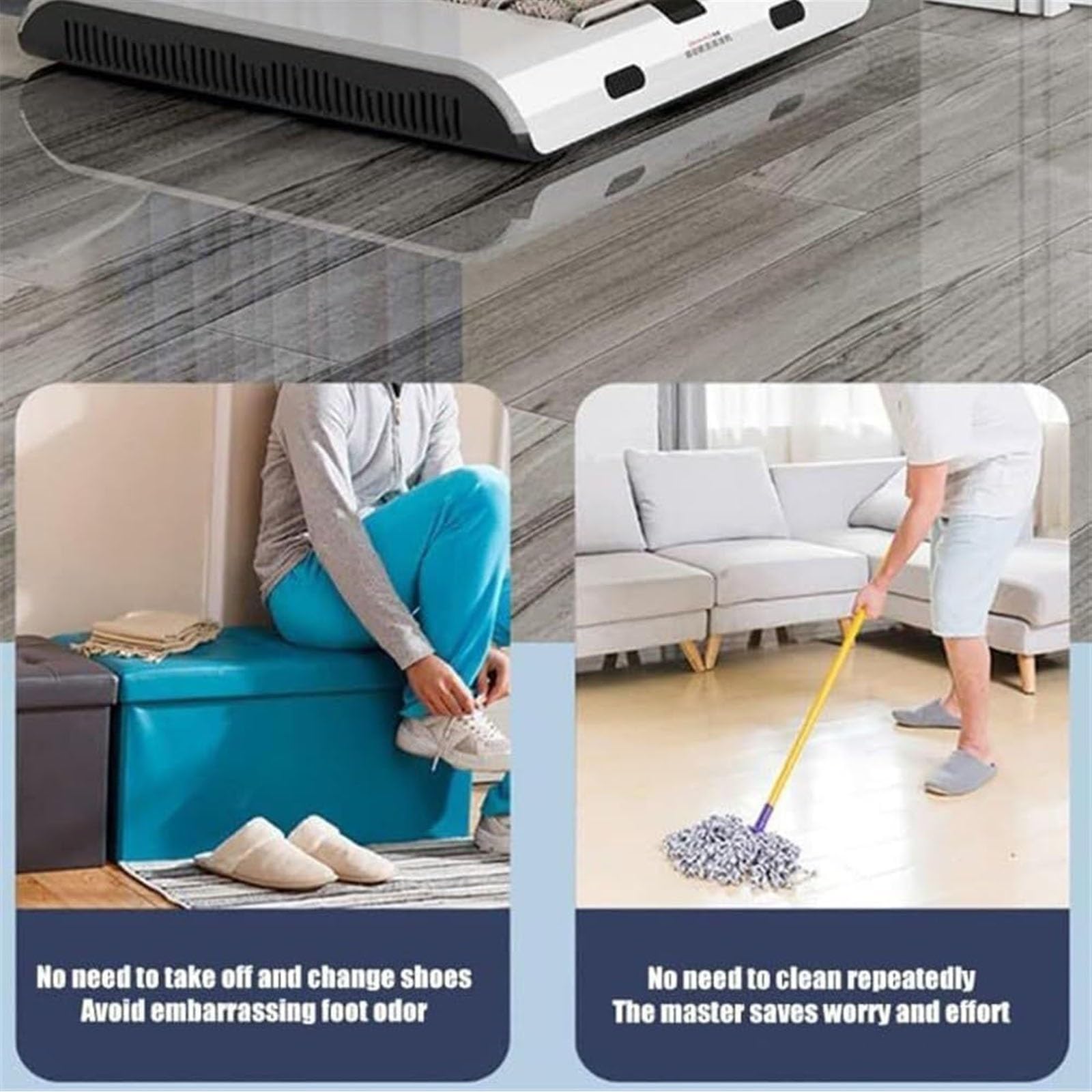 Genérico Limpiadora de Suelas, máquina automática for Limpiar Suelas de Zapatos, pulidora de Zapatos por inducción, Recargable a 260 RPM, succión de 1000 PA, Limpieza rápida en 5 s