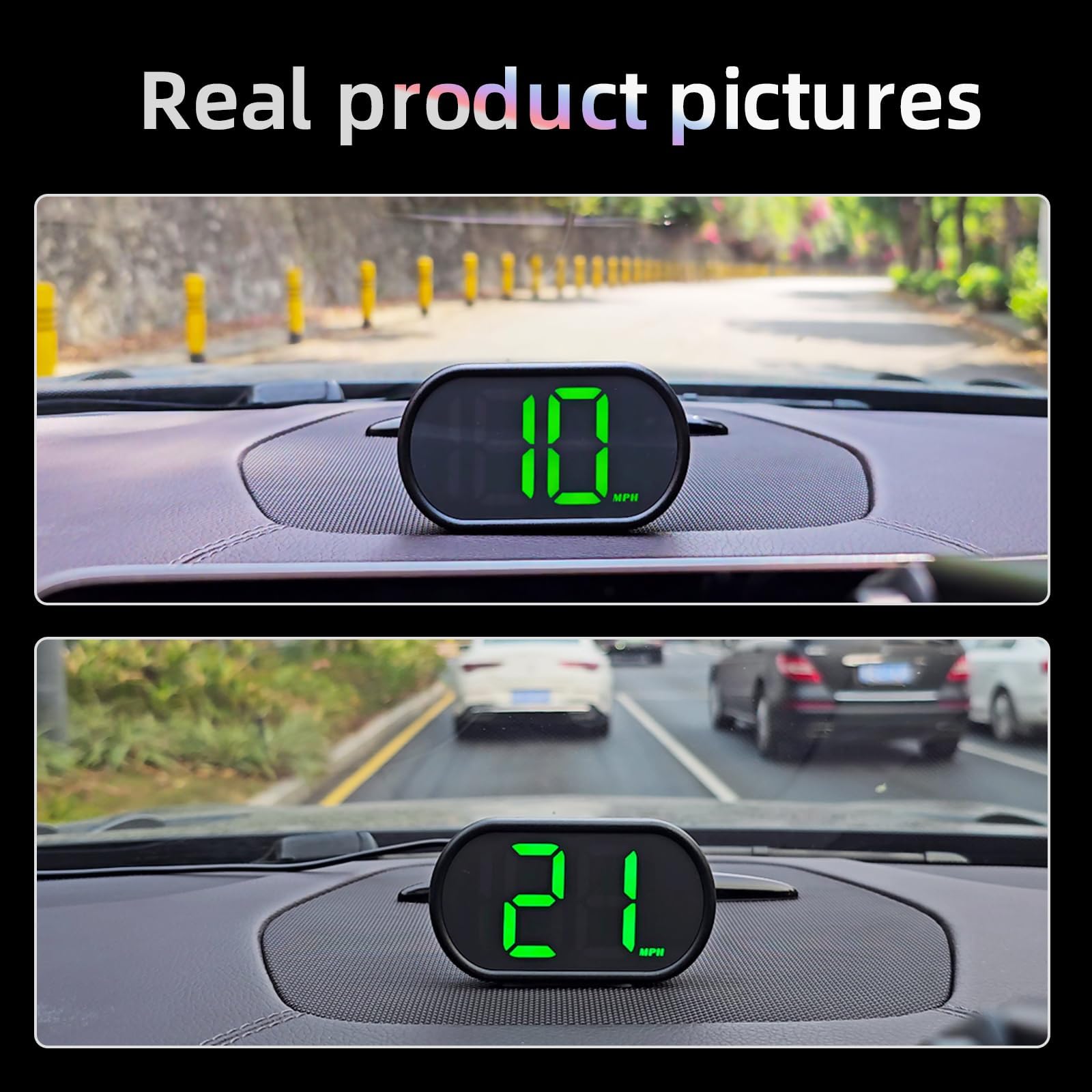 ANCEL-Ordinateur de bord de voiture M22 HUD, affichage tête haute numérique, compteur de vitesse ANCEL-Ordinateur de bord de voiture M22 HUD, affichage tête haute numérique, compteur de vitesse