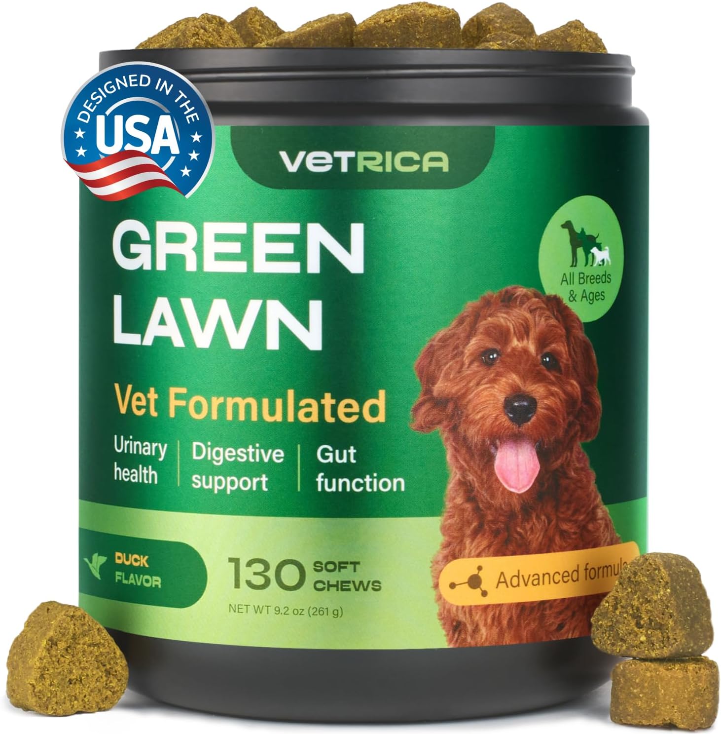 Dog Urine Neutralizer for Lawn Grass Burn Spot Chews for