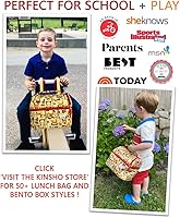 Vista 3 de Lonchera y botella de agua para niños, lonchera para niños, cajas aisladas para niños preescolar, contenedor para aperitivos y almuerzo para niños