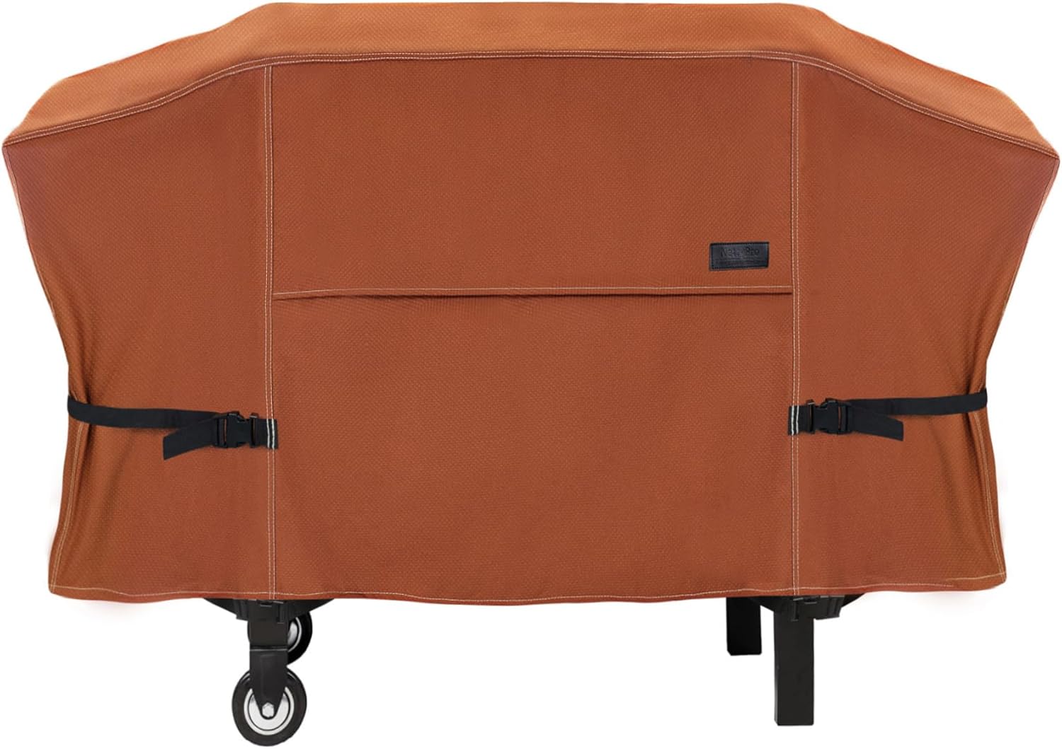 NettyPro Griddle Cover for Blackstone 28 inch Griddle Waterproof Heavy Duty 2 Burner Flat Top Gas Grill Cover for Blackstone 28" Griddle Cooking Station Camping, Brown