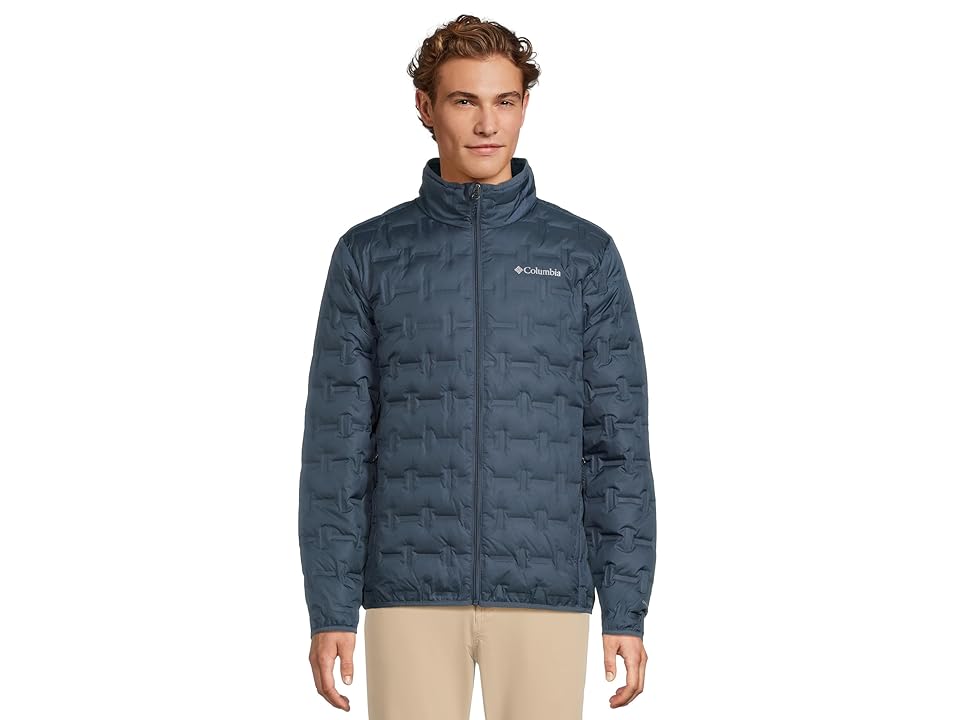 UPC 195981000009 product image for Columbia Delta Ridgetm Ii Down Jacket Men's Jacket Dark Mountain : 2XL, Down/Pol | upcitemdb.com