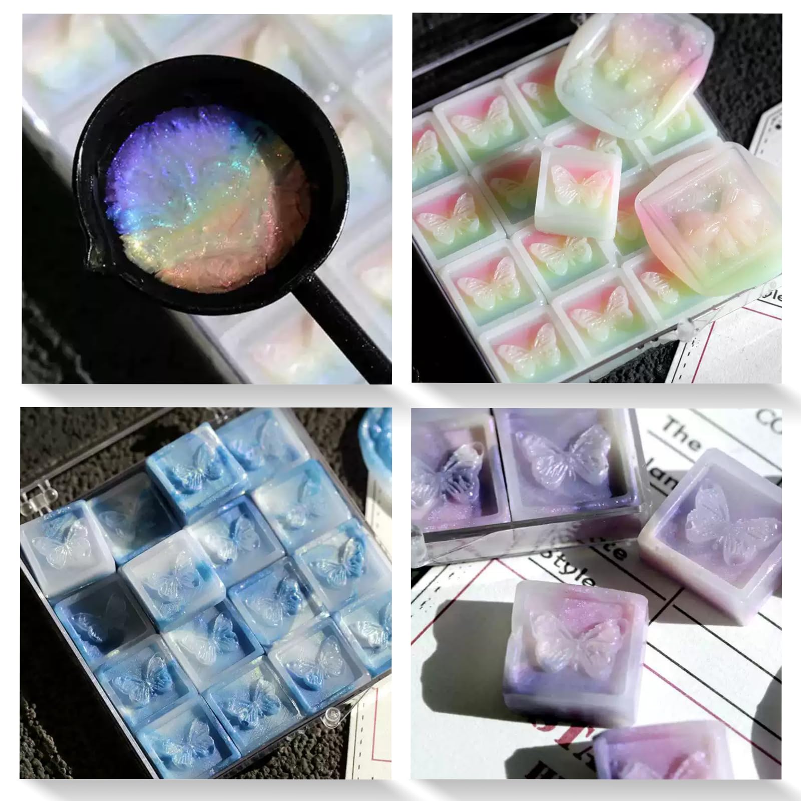 シーリングワックスシール ✩.*˚ 封蝋ステッカー 宝石 7枚 188 Amazon | 24色 96個 各4個 シーリングワックス 鉱石 宝石 ラメ