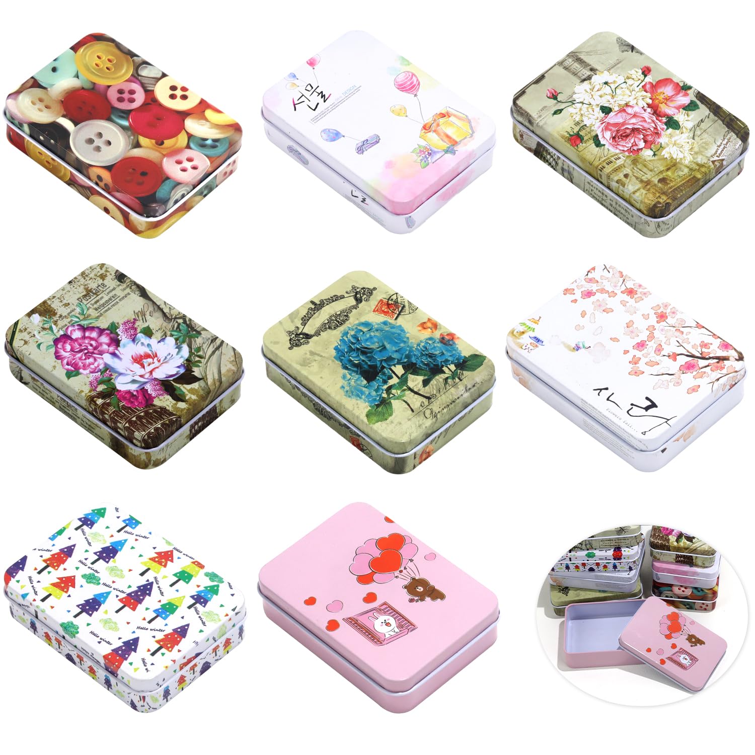 HyzaPhix 2 Pièces Moule Résine Époxy, Moulle Silicone Boite A Bijoux Moule Resine Boite De Rangement Rectangulaire Avec Couvercle Jewelry Box Resin Molds Pour Décoration, Artisanat D'art (2pcs