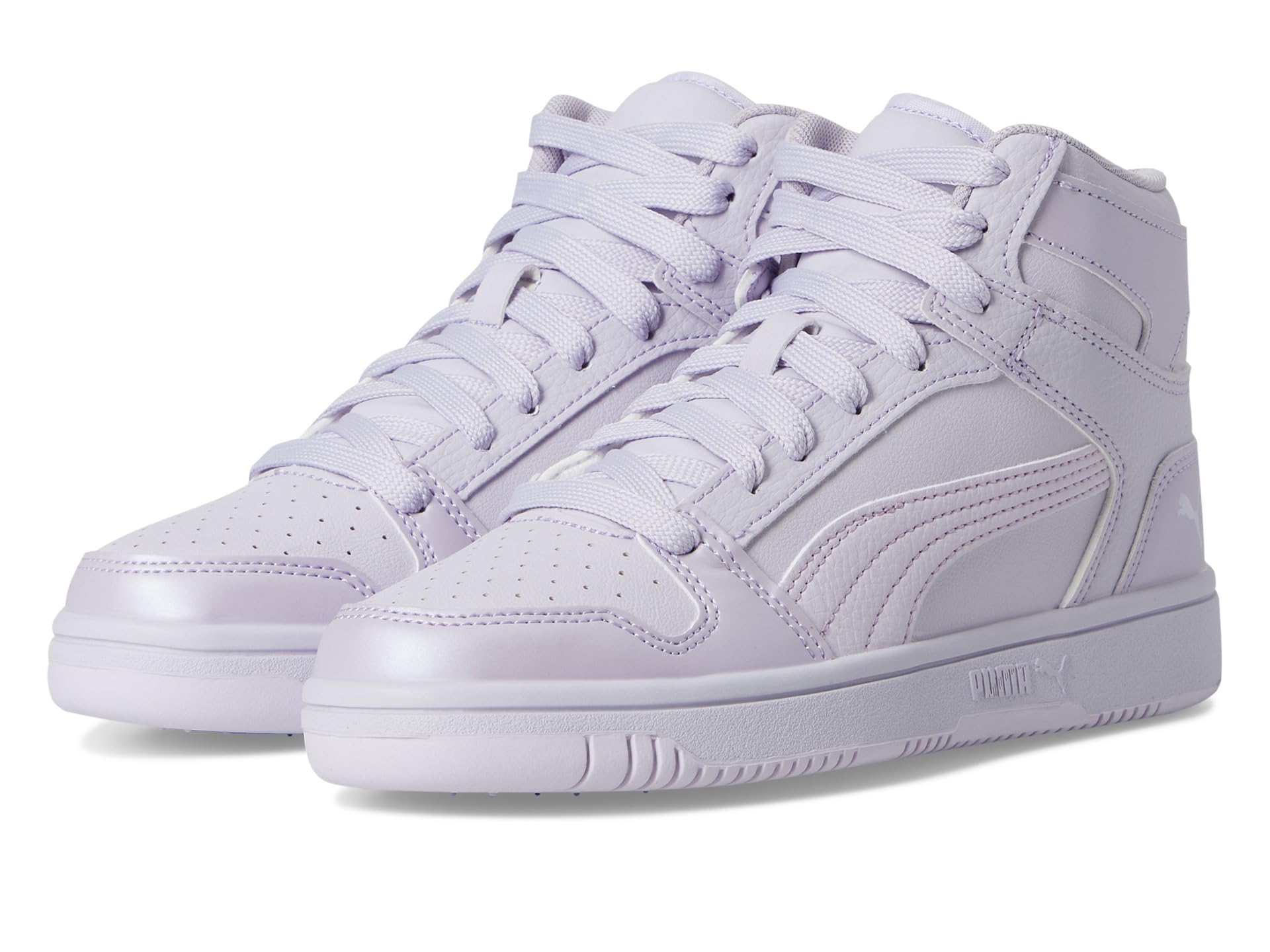 PUMA Unisex-Child Rebound Layup Mid Shoes