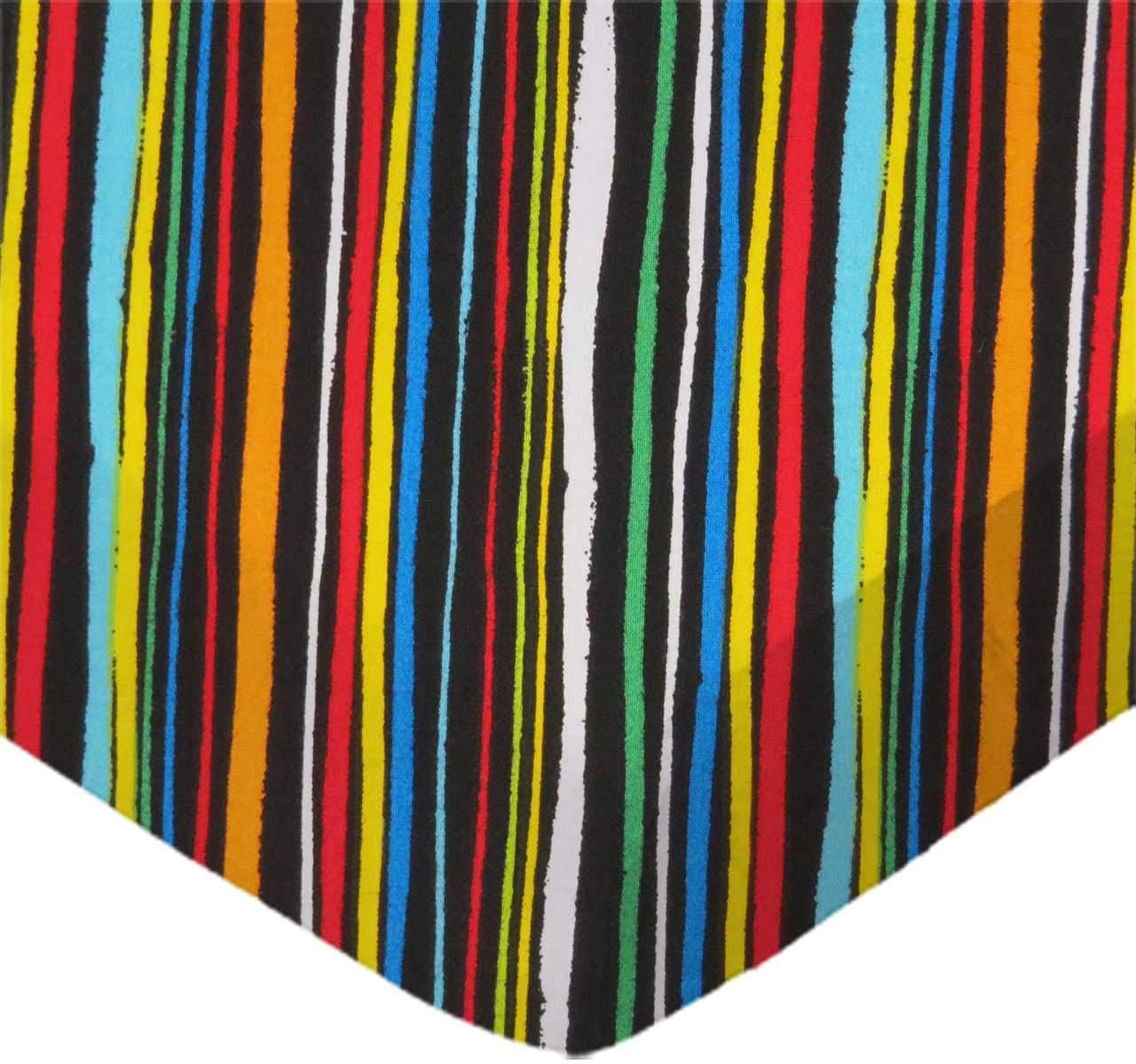 SheetWorld 100% Cotton Percale Crib Sheet Set 28 x 52, Polka Dots Navy, Inlcudes 1 Fitted, 1 Flat, 1 Toddler Pillow Case, Made in USA