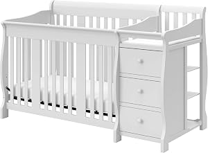 Storkcraft Portofino 5-in-1 Crib & Changer