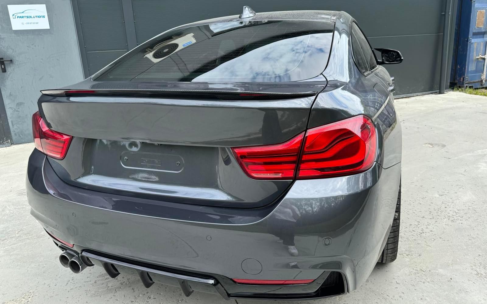 MpTuned Spoiler posteriore F36 Performance Carbon Look per serie 4 2014-2020 Performance Tuning Gran Coupe 420i 428i 430i 435i 440i