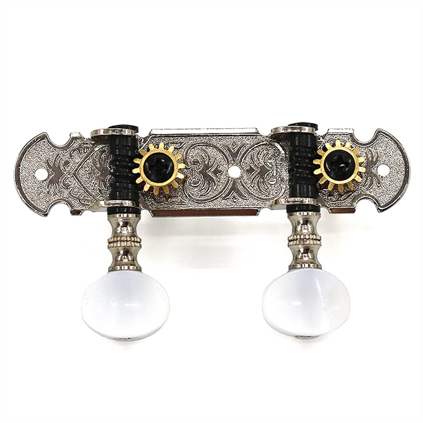 Meccanico accordatore Ukulele Tuning Pegs Pulsante Strings Sintonizzatori Accessori Per La Testa Ukulele Parte +6 Viti Alta Qulity Golden