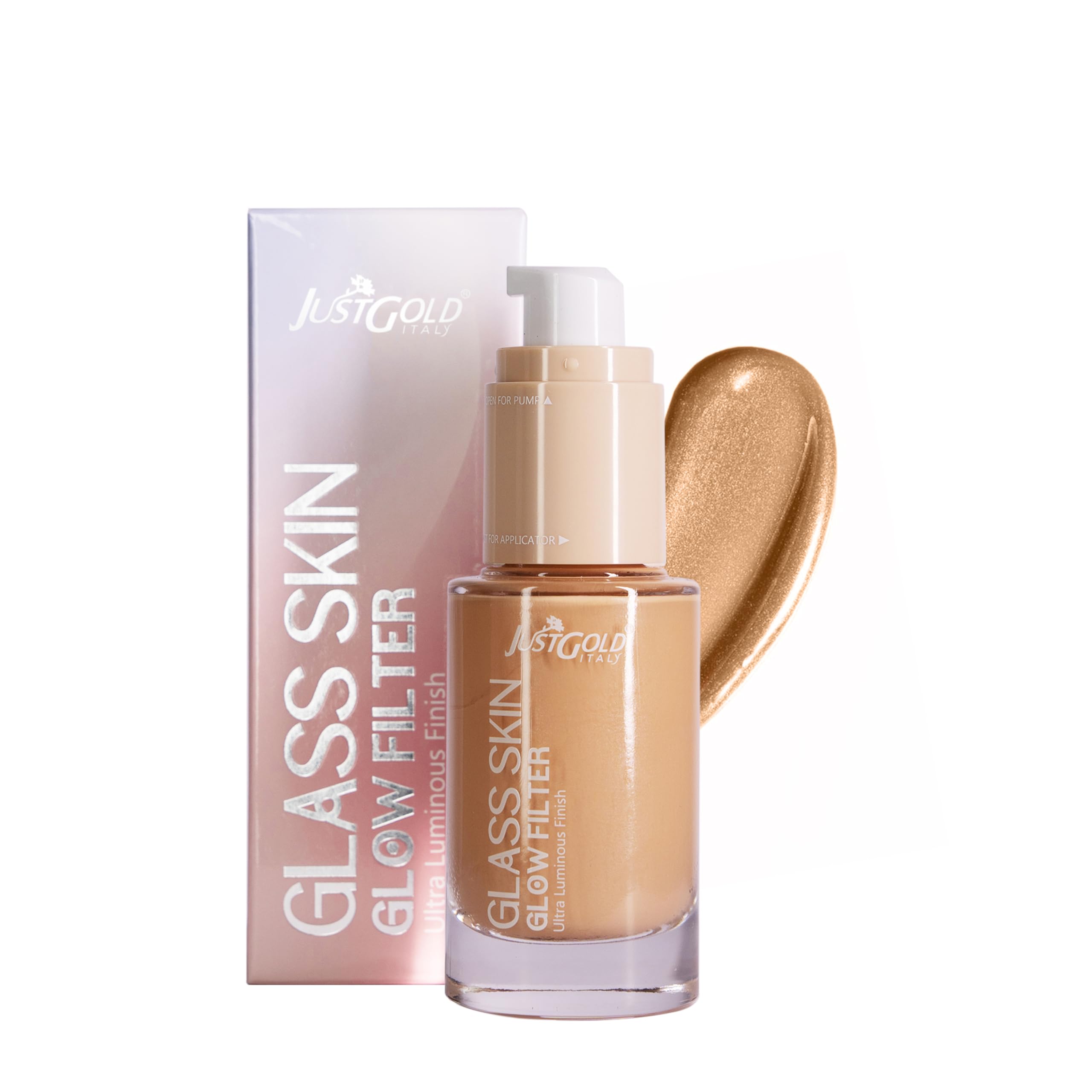Justgold Glas$ skin Glow Filter Ultra Luminous Finish Enriched with Vitamin E (Jelly #103, 30 ML)-picture-53