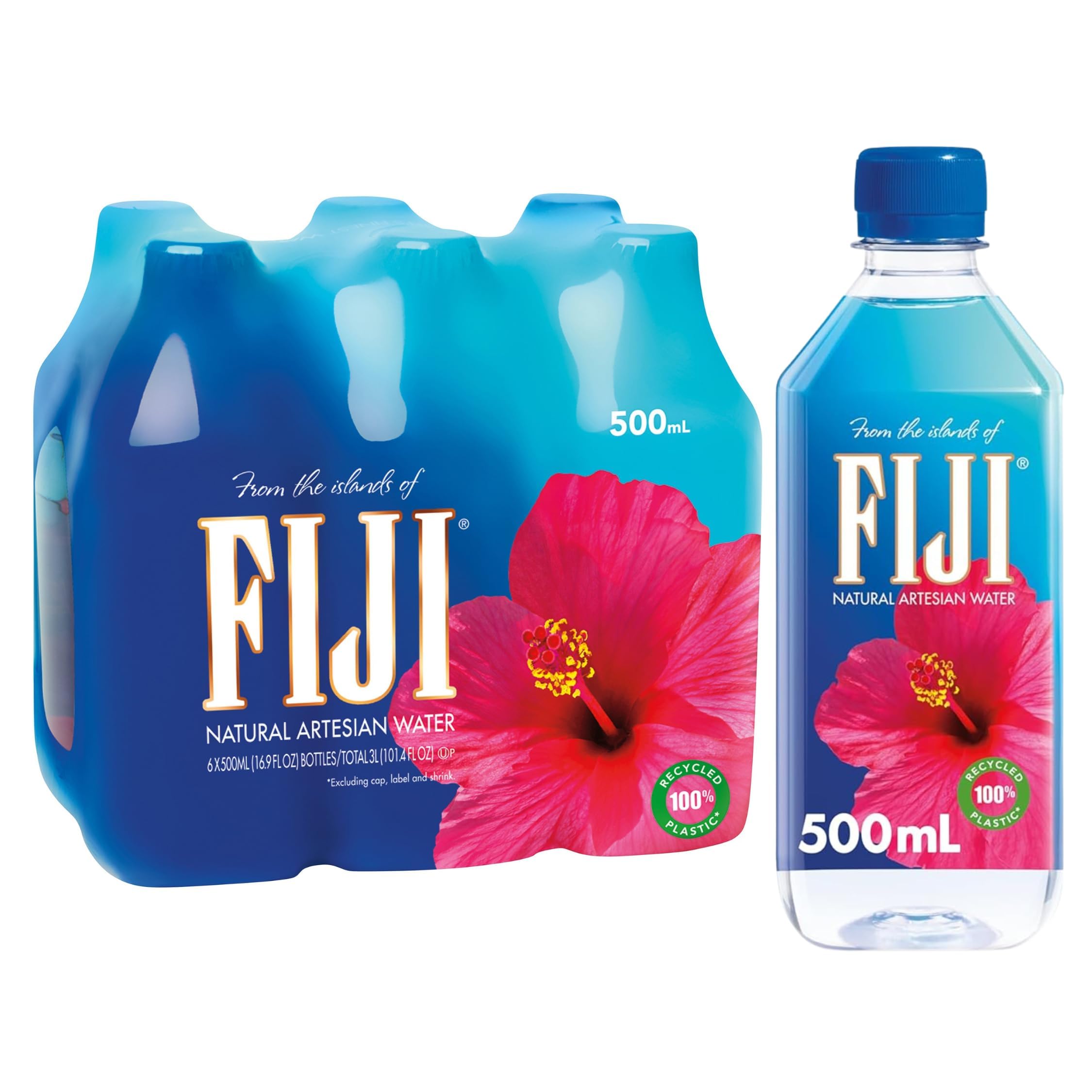 Fiji Natural Artesian Water 500ml | Naturally Filtered through Volcanic Rock, Smooth & Refreshing Taste, Pack of 6 (Product of Fiji)-image-9