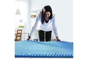 DMI Foam Mattress Topper: Ultimate Comfort and Support for Your Restful Sleep