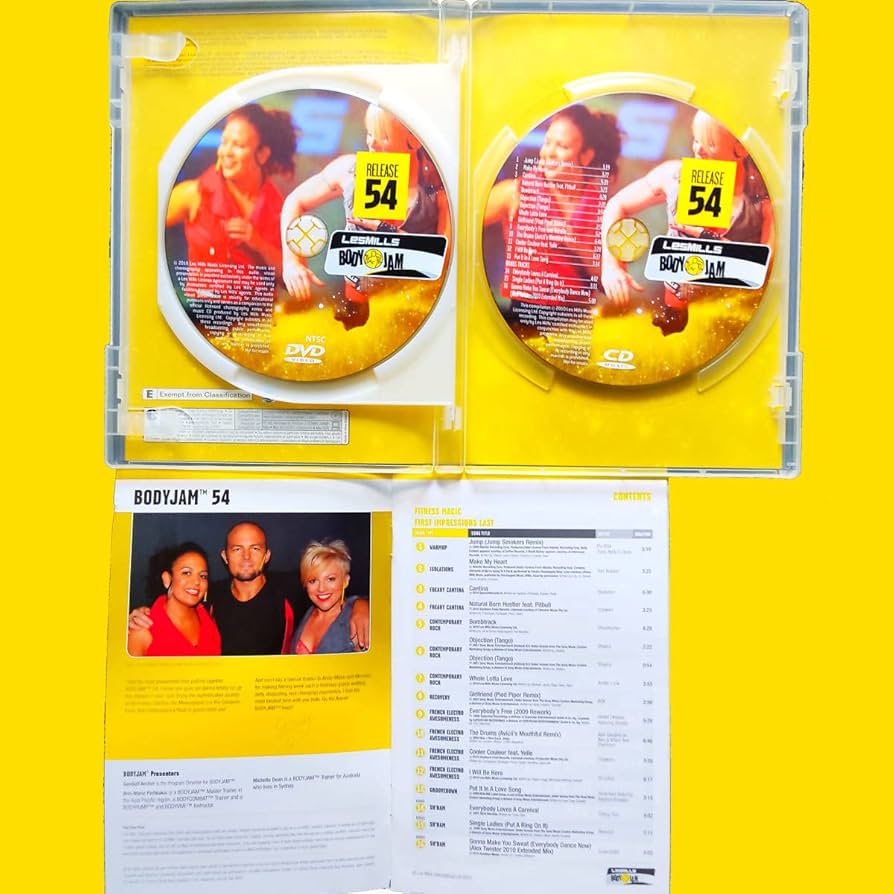 Amazon.co.jp: ボディジャム 54 CD DVD LESMILLS BODYJAM