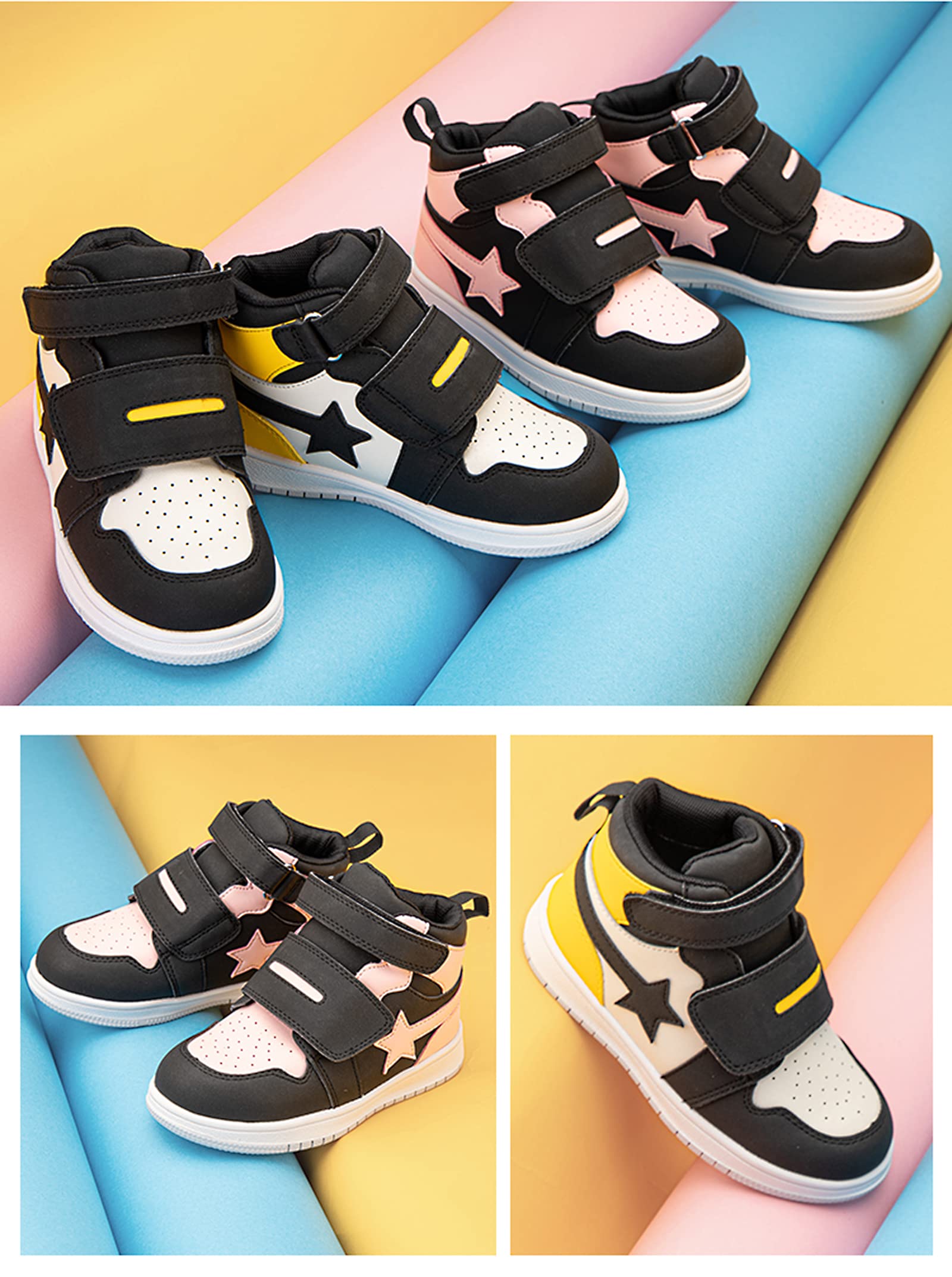 Zapatos ortopédicos para niños y niños pequeños,Zapatillas de Apoyo para el Arco y el Tobillo para niños,Ideales para Corregir y prevenir los pies Planos y los pies Varus/Valgus