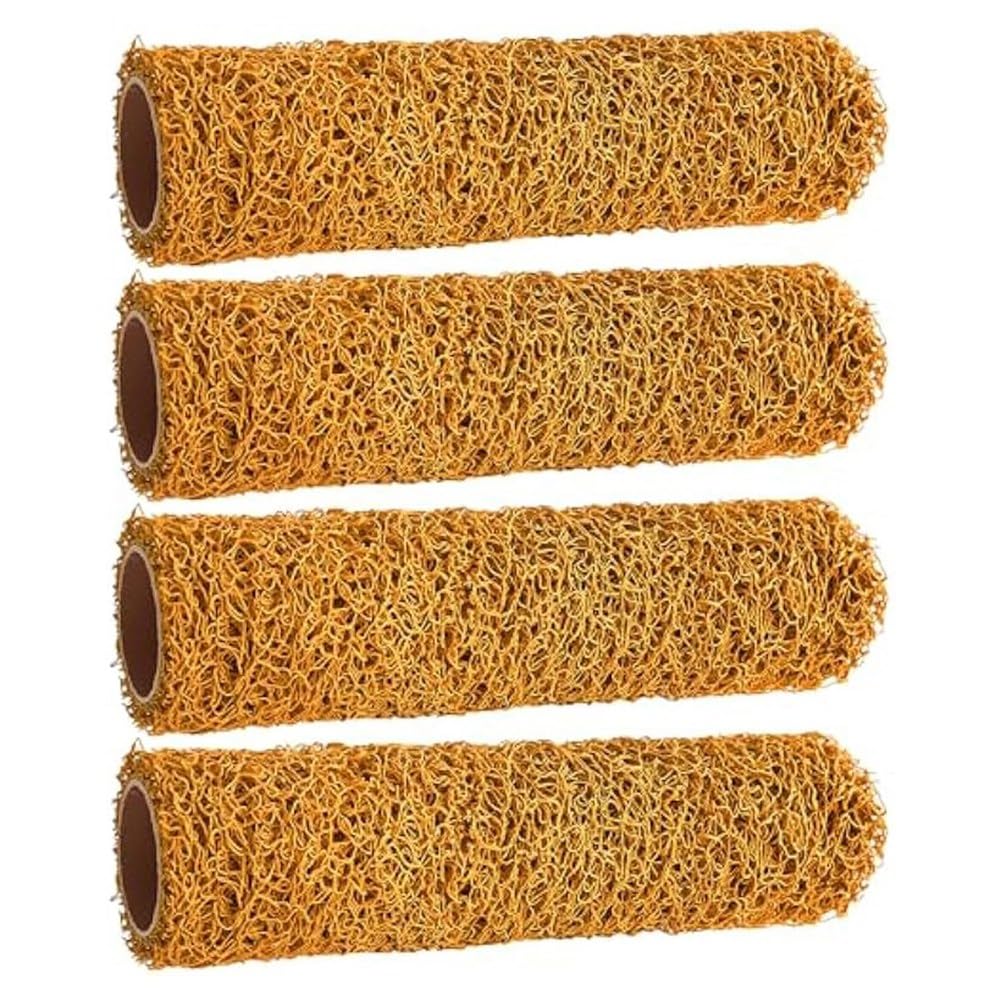 Teuypty Small Textured Paint Roller 4Pcs 9Inch For Painting For Walls Popcorn Ceiling Home Improvement