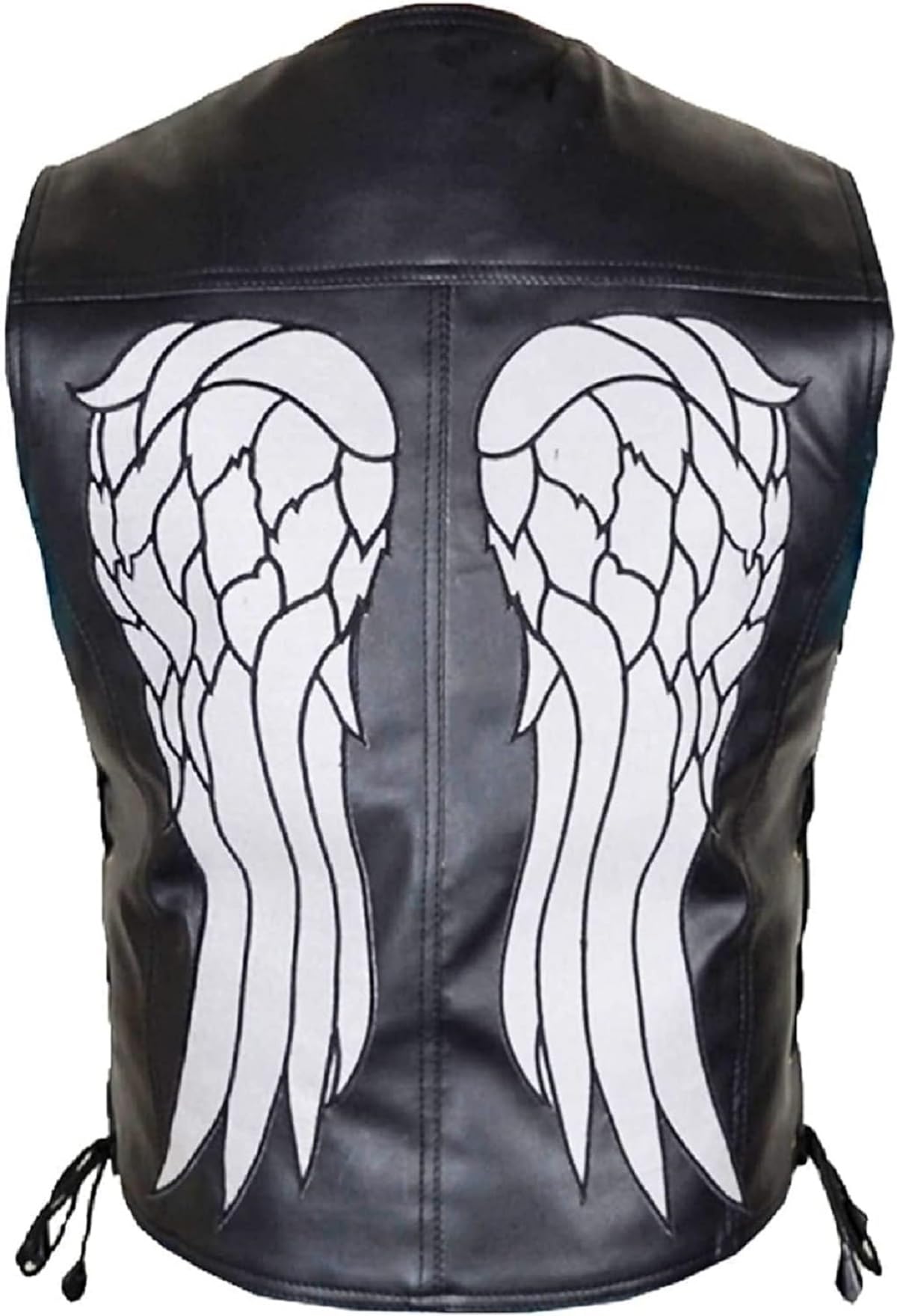 Daryl Dixon Engelsflügel-Weste aus echtem Leder, für Herren, Halloween, Cosplay