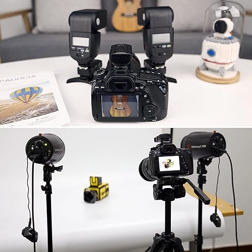 Miniatura 7 de JJC Control remoto inalámbrico 3 en 1 con disparador y obturador con dos receptores para Nikon D850 D500 D5 D810 D810A D800 D700 D4s D4 D3 D3s D3X y