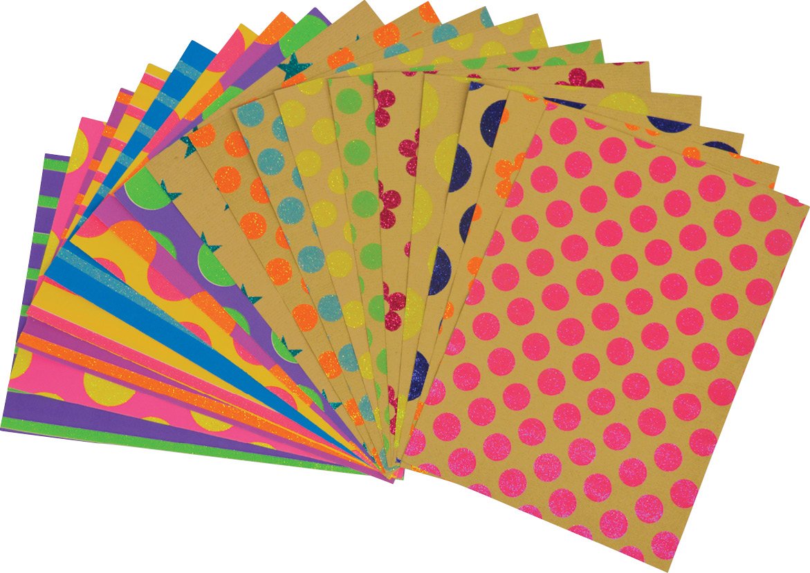 Springboard 10254 A4 Kraft Collage Paper Assortment (Pack of 30 sheets)