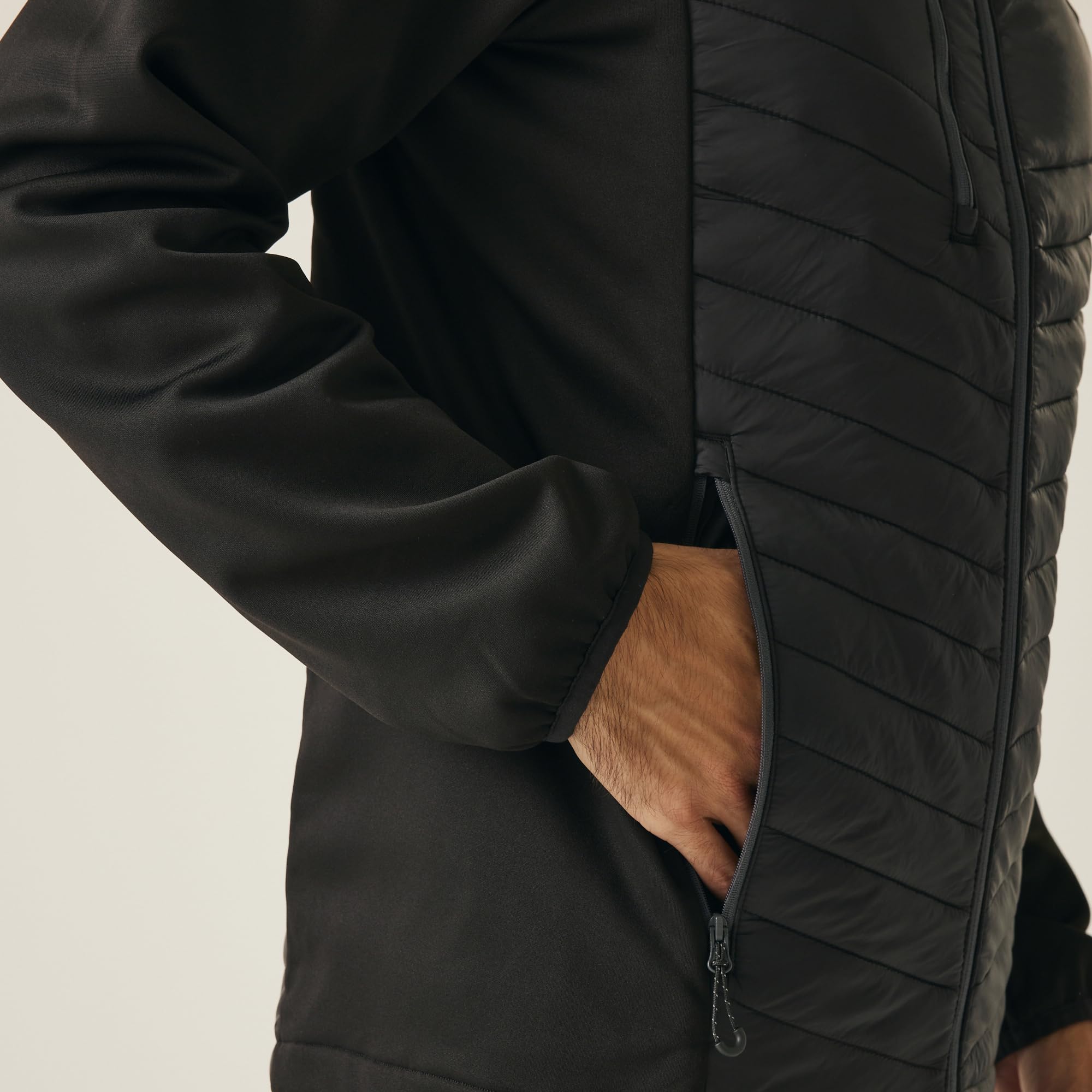 Regatta Professional Hybrydowa kurtka polarowa Mężczyźni Regatta Professional Mens Navigate Hybrid Warm Work Jacket (1 w zestawie)