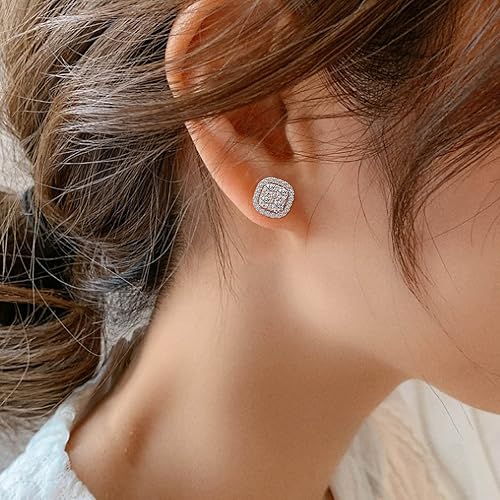 Miniatura 3 de Juego completo de 3 piezas de joyas de diamantes para mujer, collares de circón de lujo, aretes, anillos, joyería de moda, regalos para damas,