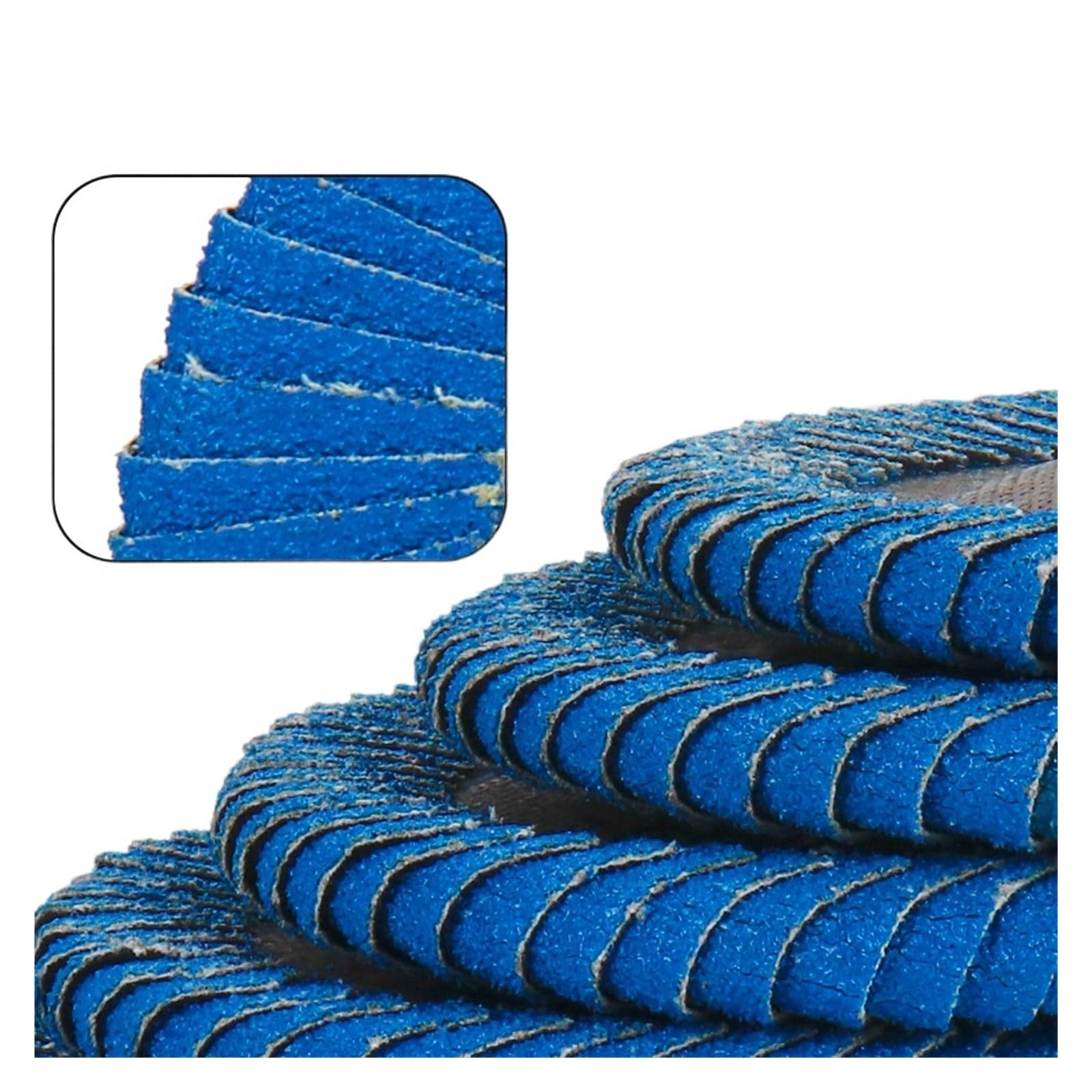 Tarcza lamelowa ścierna tarcza lamelowa 100mm/115mm/125 mm tarcze szlifierskie 60 ziaren (10 szt., 115 x 22 mm)
