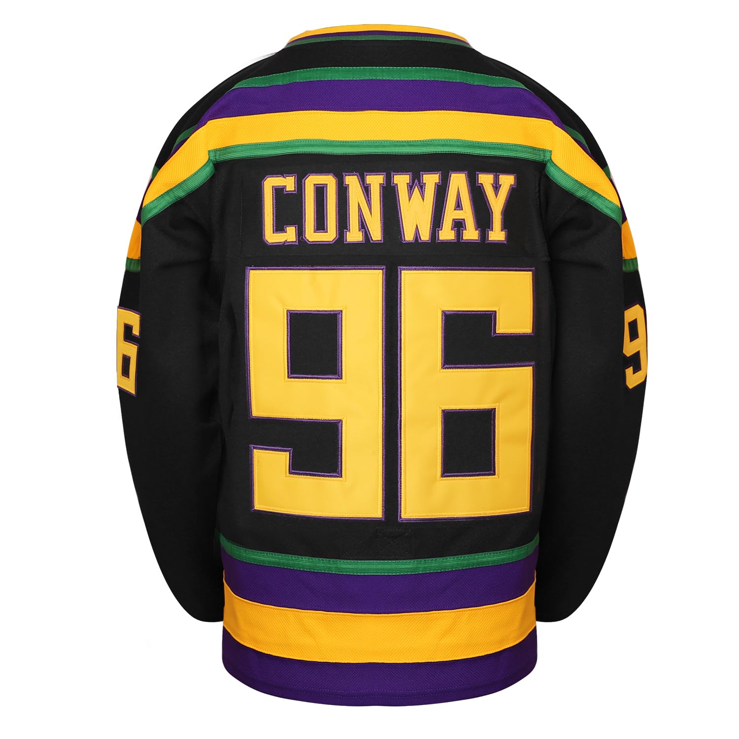Mighty Ducks Maillot de hockey sur glace Charlie Conway Adam Banks 90s Vêtements fête