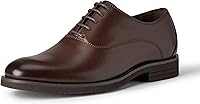 Amazon Essentials Men's Lightweight Oxford Dress Shoes - Breathable Foam Insole, Faux Leather, Non-Slip Sole