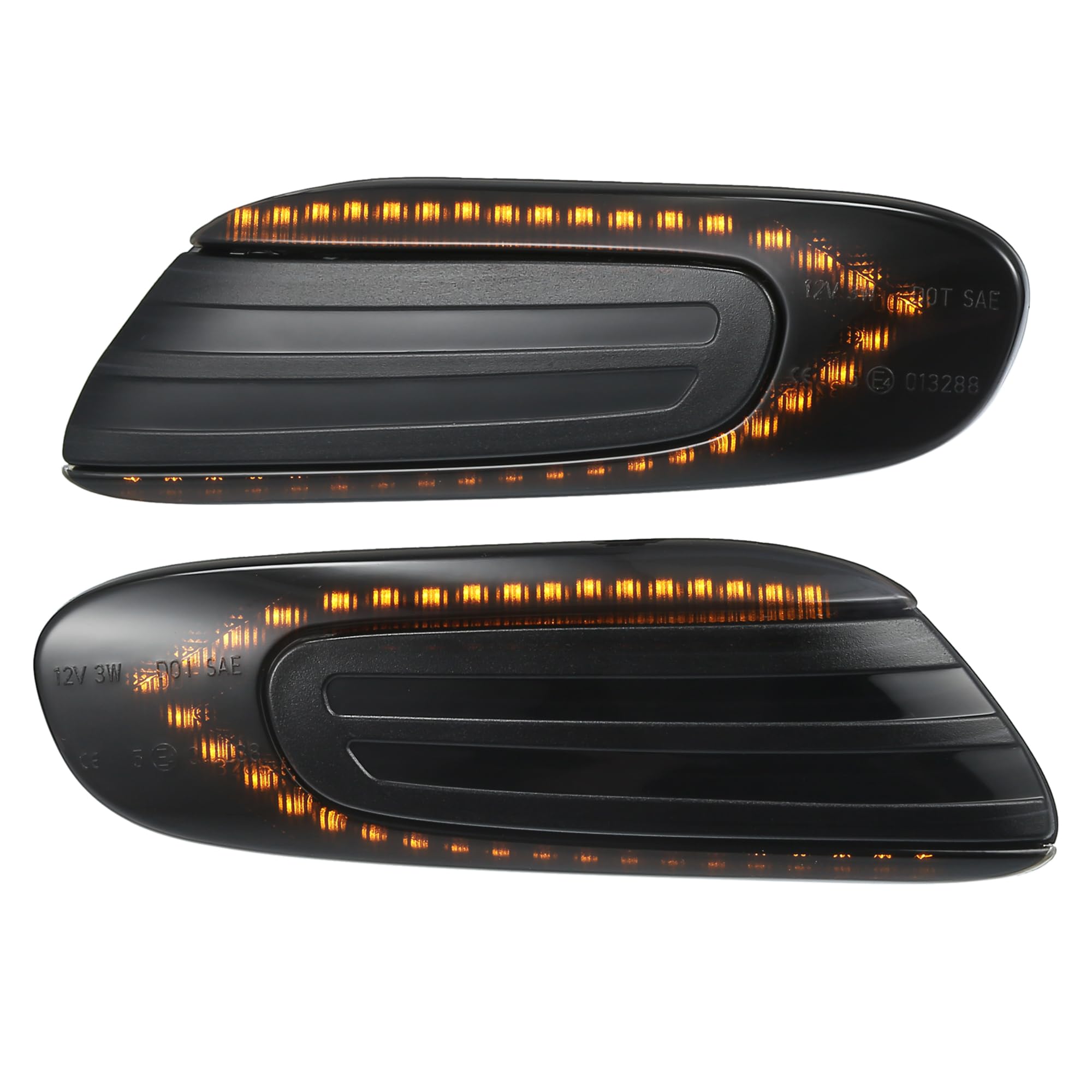 Amazon.com: A ABSOPRO LED Side Marker Sequential Flowing