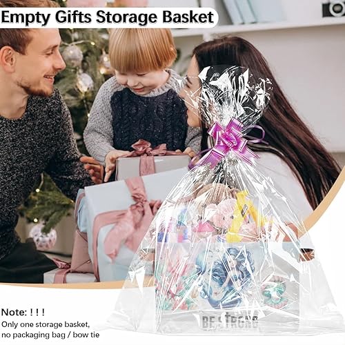 Vista 113 de Cestas de almacenamiento con asas, cubo de almacenamiento rectangular de tela rectangular plegable de juguetes para armario, estantes, lavandería, C