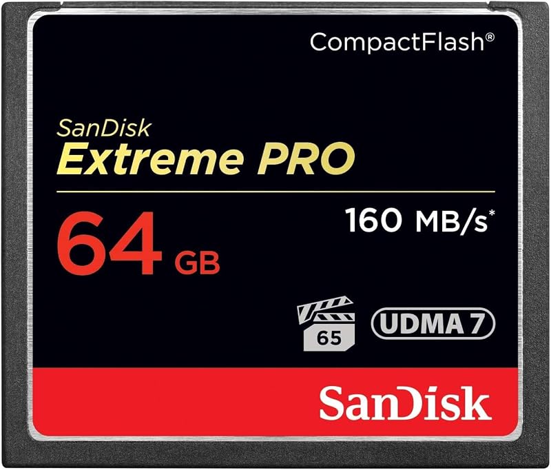 64GB Extreme PRO Compact Flash Memory Card UDMA 7 Speed Up To 160MB/s - SDCFXPS-064G-X46
