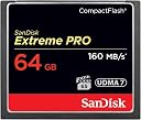 SanDisk 64GB Extreme PRO Compact Flash Memory Card (SDCFXPS-064G-X46) gallery image