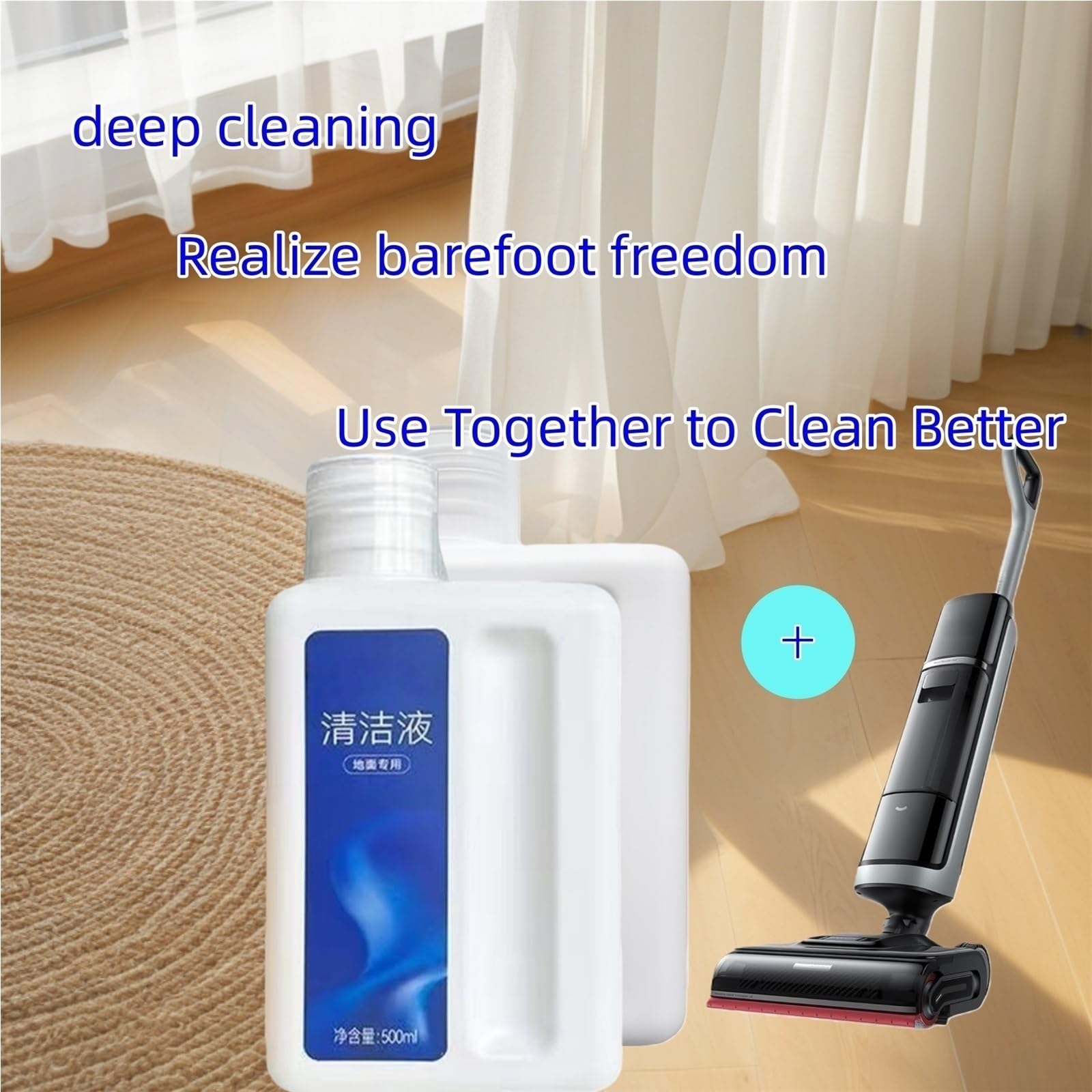 Limpiador 500 ml compatible con Dreame H11, H11 Max, H12, L10 PLUS(4pcs)