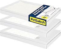 Vista 9 de Bandeja de arena de cristal desechable PetSafe ScoopFree - Caja de limpieza fácil - Recambio de bandeja para caja de arena eléctrica - Aroma fresco