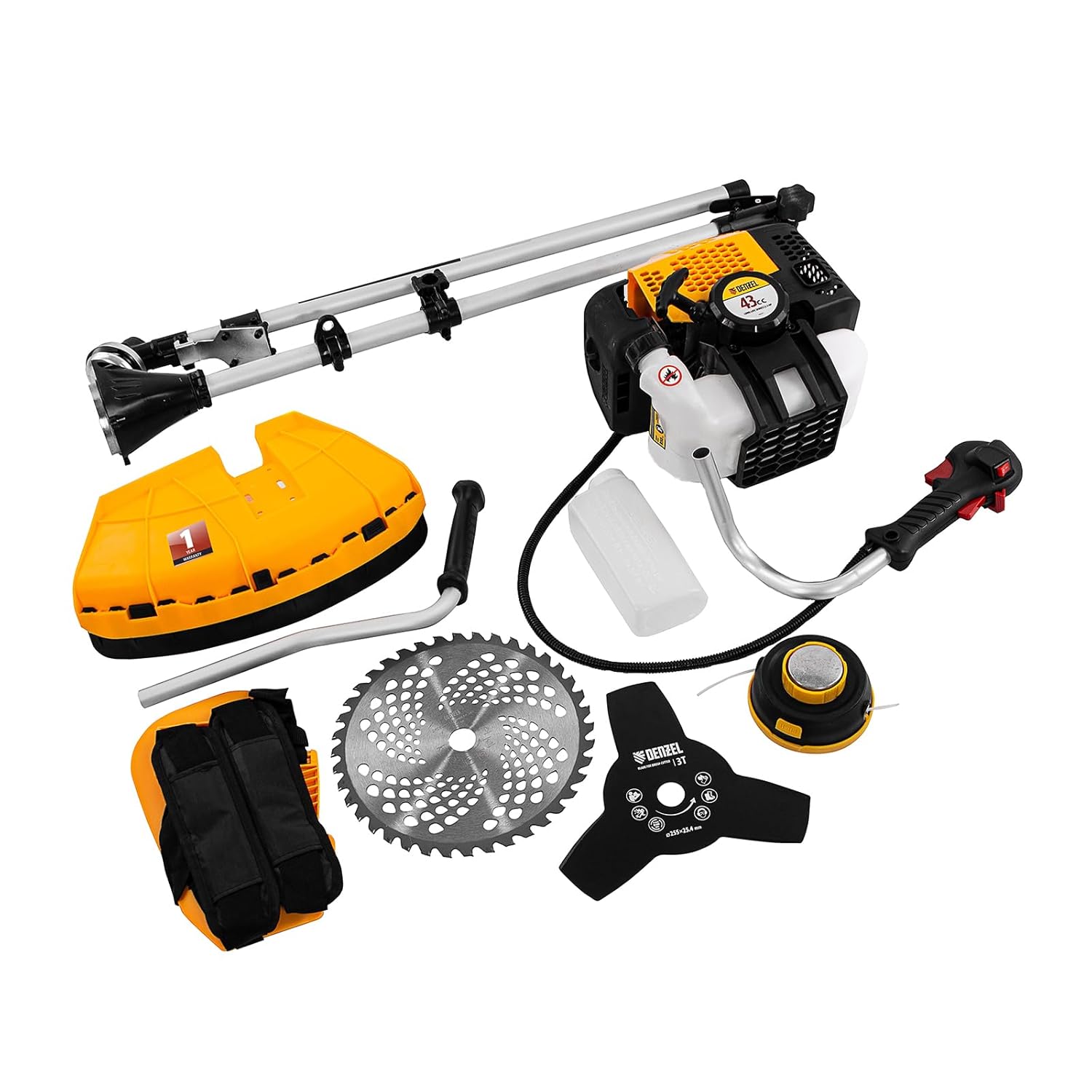 Denzel DGT-430S engine unit with fuel tank