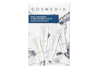 COSMEDIX Skin Care Starter Kit - Travel Size Exfoliating & Brightening Set