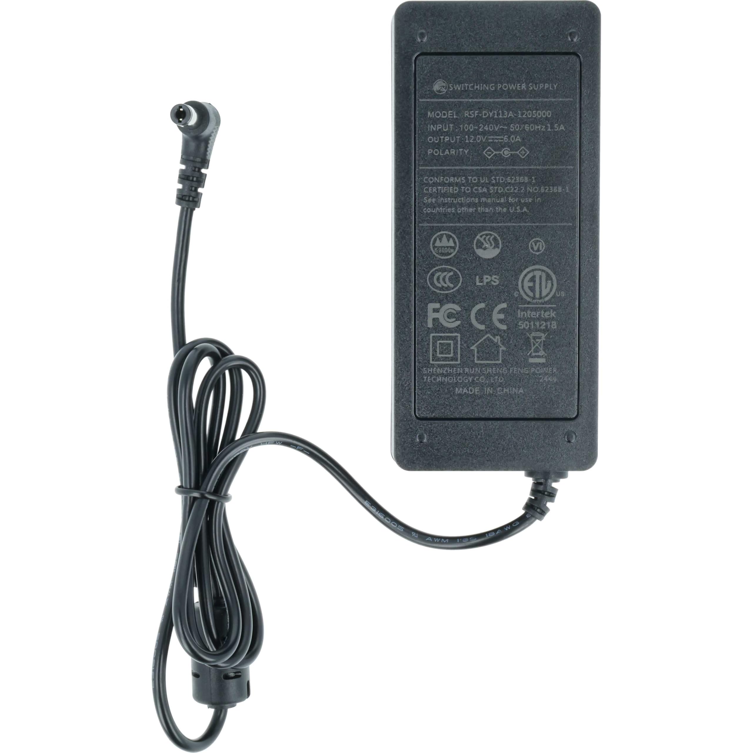 vhbw Caricabatterie 6 vani compatibile con Icom BP-252 batterie per radio - Stazione di ricarica + alimentatore + cavo alimentazione, 8,4V