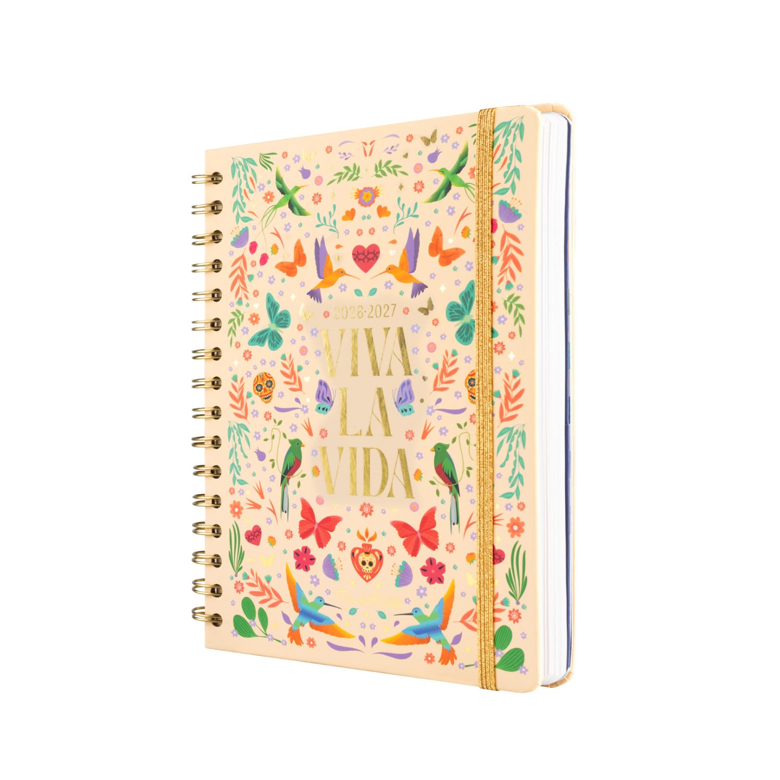 Grupo Erik A5 Academic Diary 2026-2027 Week to View - Frida Kahlo Gifts | Back to School Planner 2026-2027, Mid Year Diary 2026 2027, A5 Weekly Planner | Frida Kahlo Art Gifts