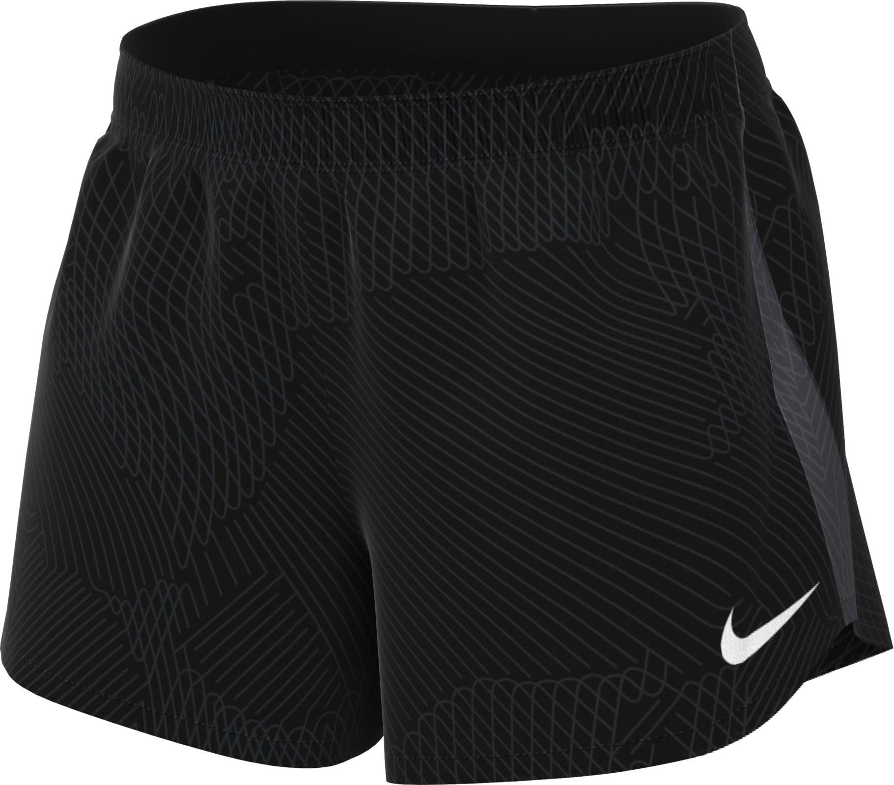 NIKE DR2322-010 W NK DF STRK23 Short K Pants Women's Black/Anthracite/White Size XL